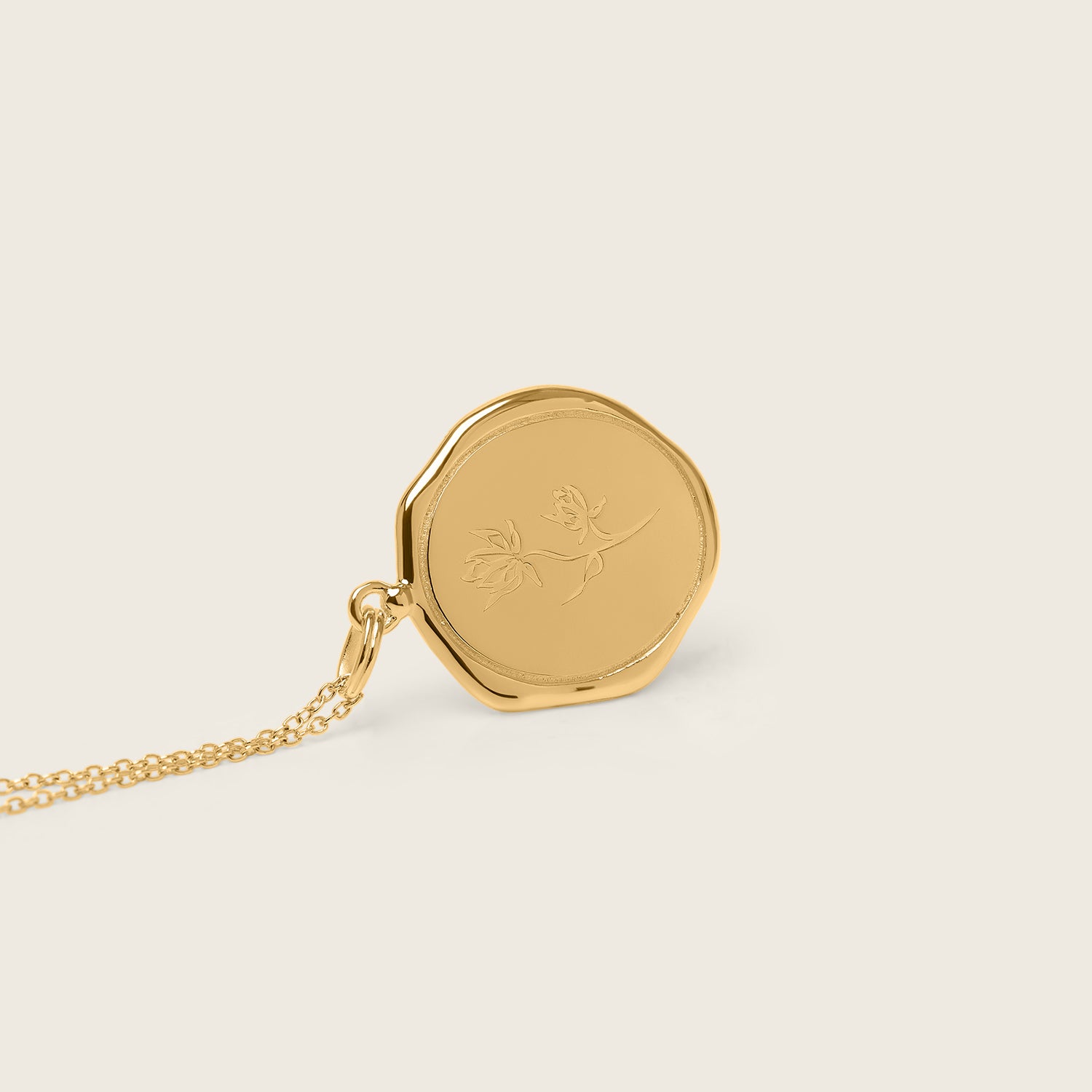 Floral Large Seal Kette