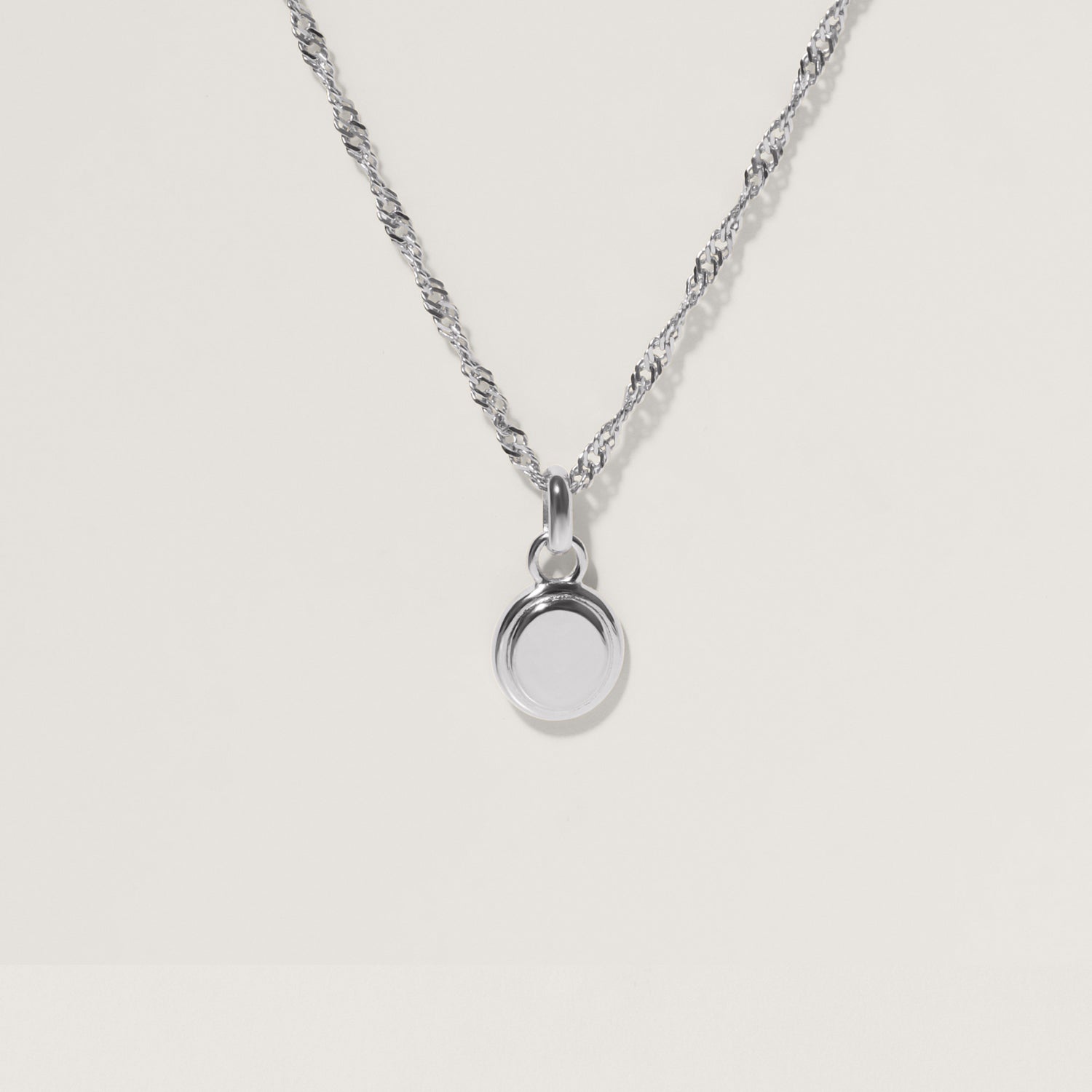 Engravable Emblem Kette