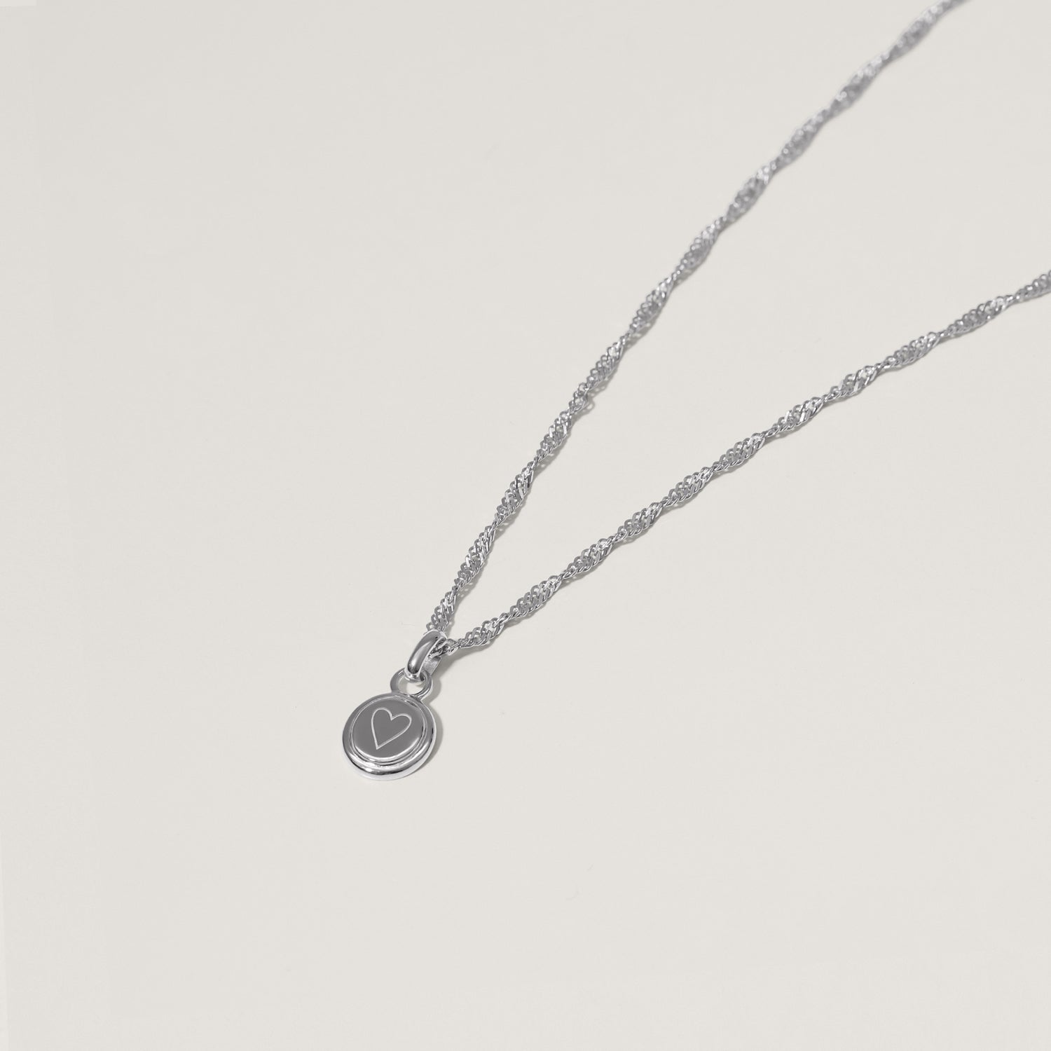 Engravable Emblem Kette