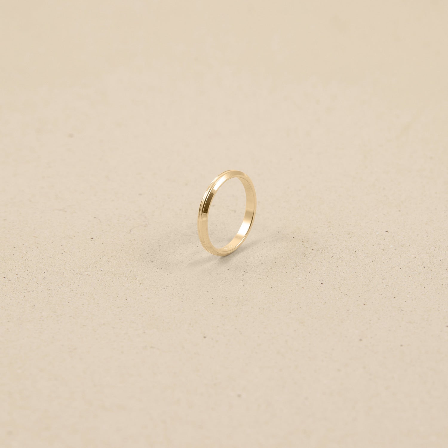 Lines Fair Band | 585 Gold