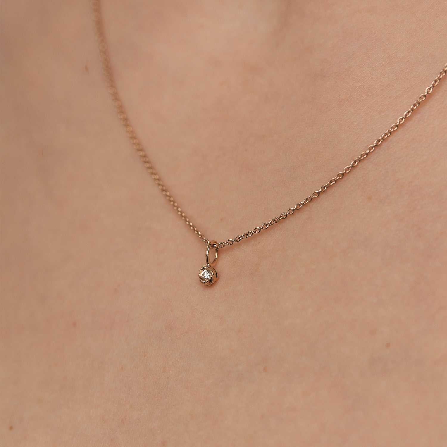 Diamant Mater Anhänger | 585 Gold