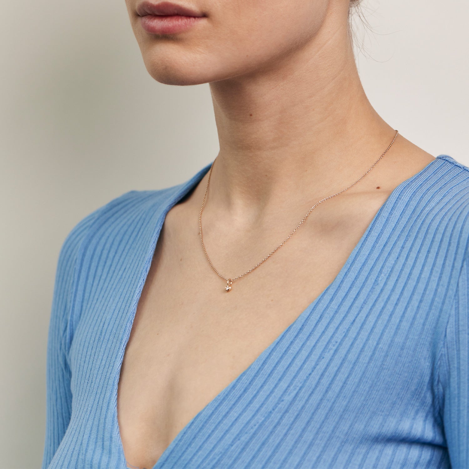 Diamant Mater Anhänger | 585 Gold