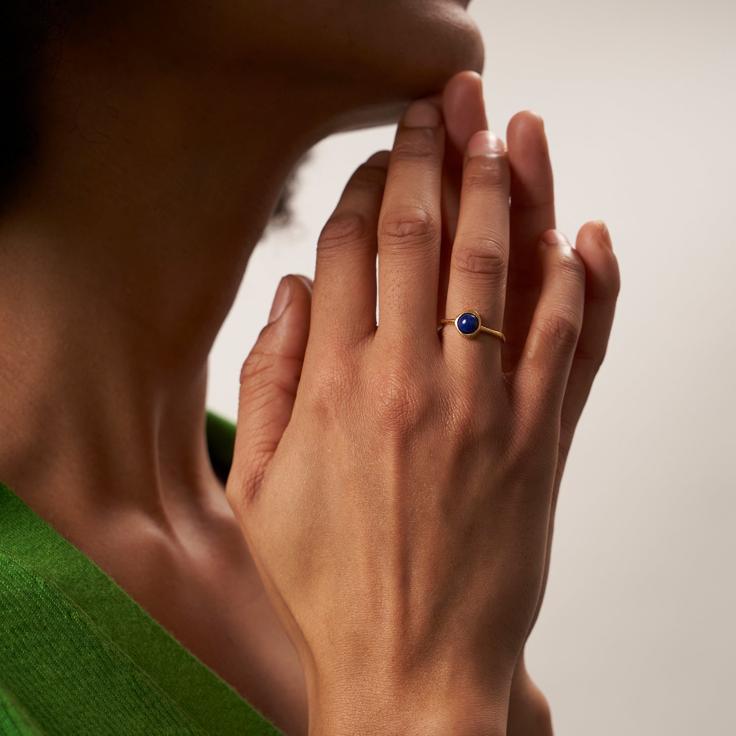 Zodiac Birthstone Ring 24k Gold Vermeil