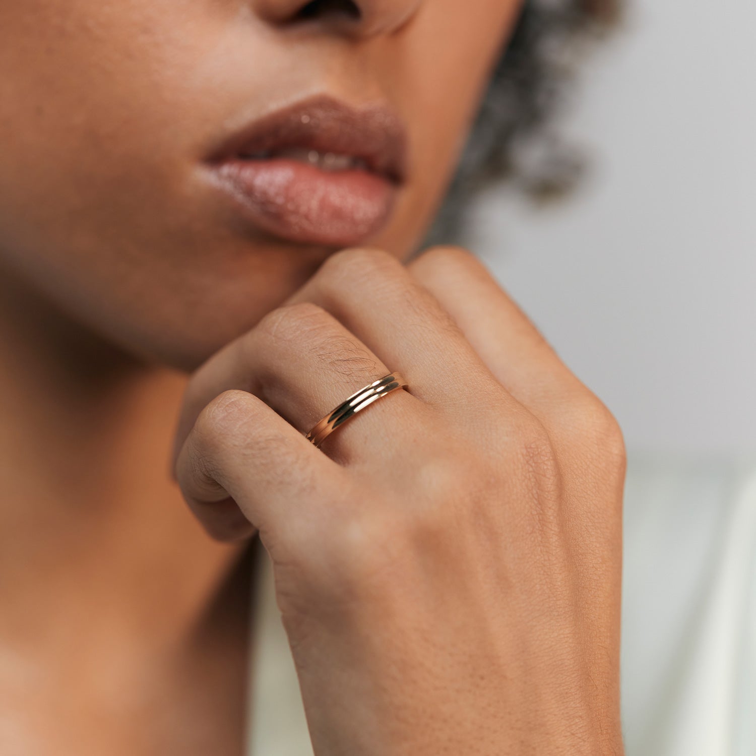 Stacked Fair Band | 585 Gold