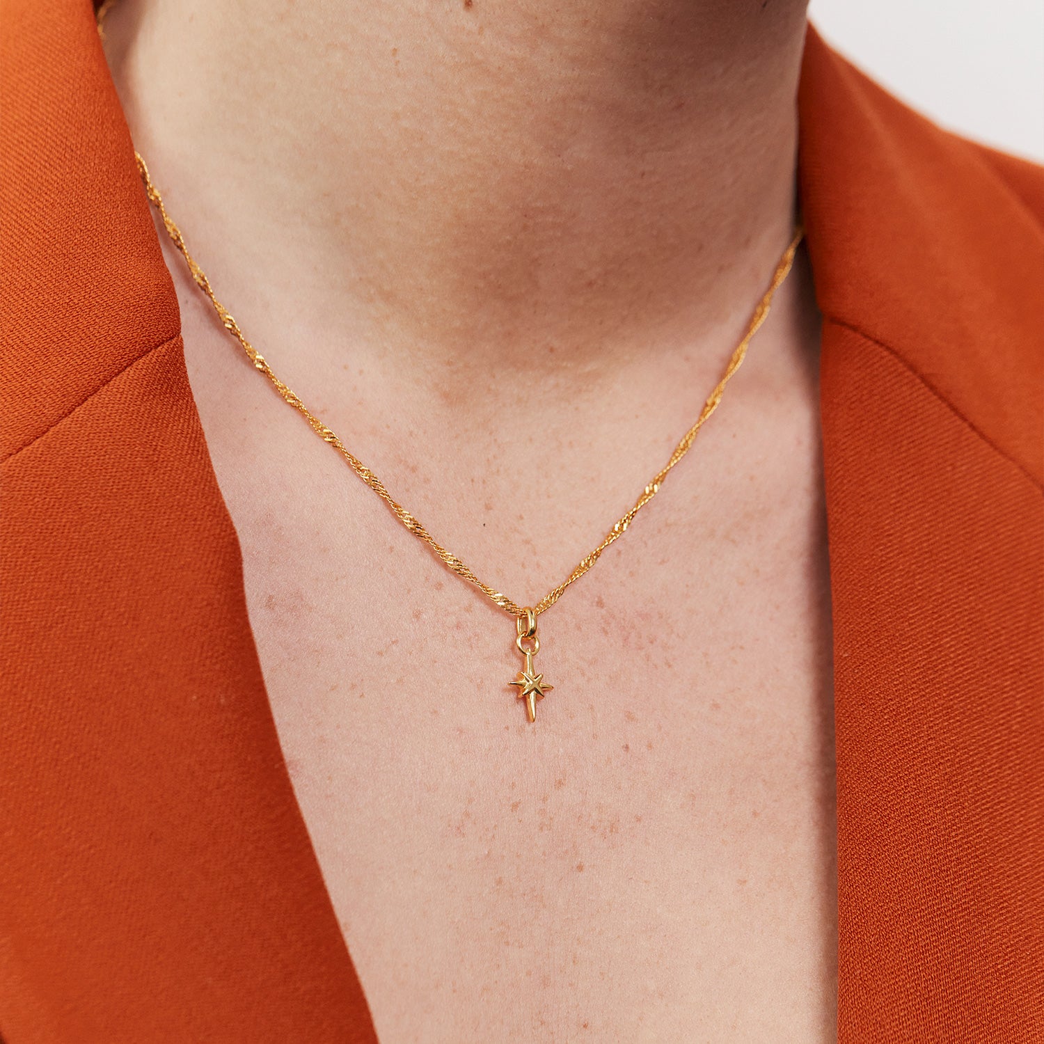 Star Light Anhänger | 585 Gold