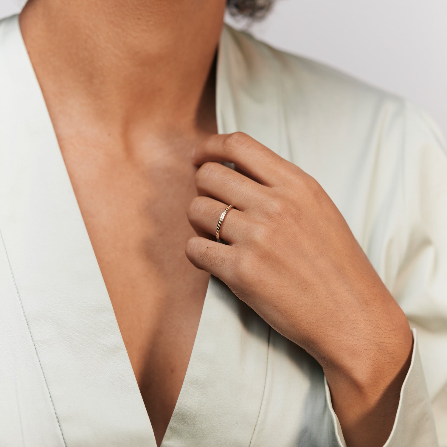 The Braided Fair Band | 585 Gold