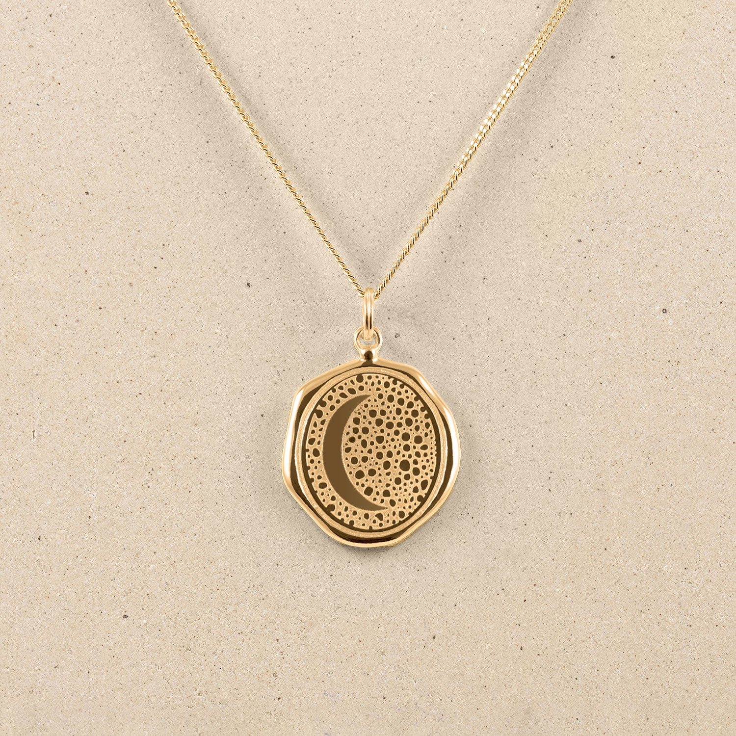 Moon Large Seal Kette