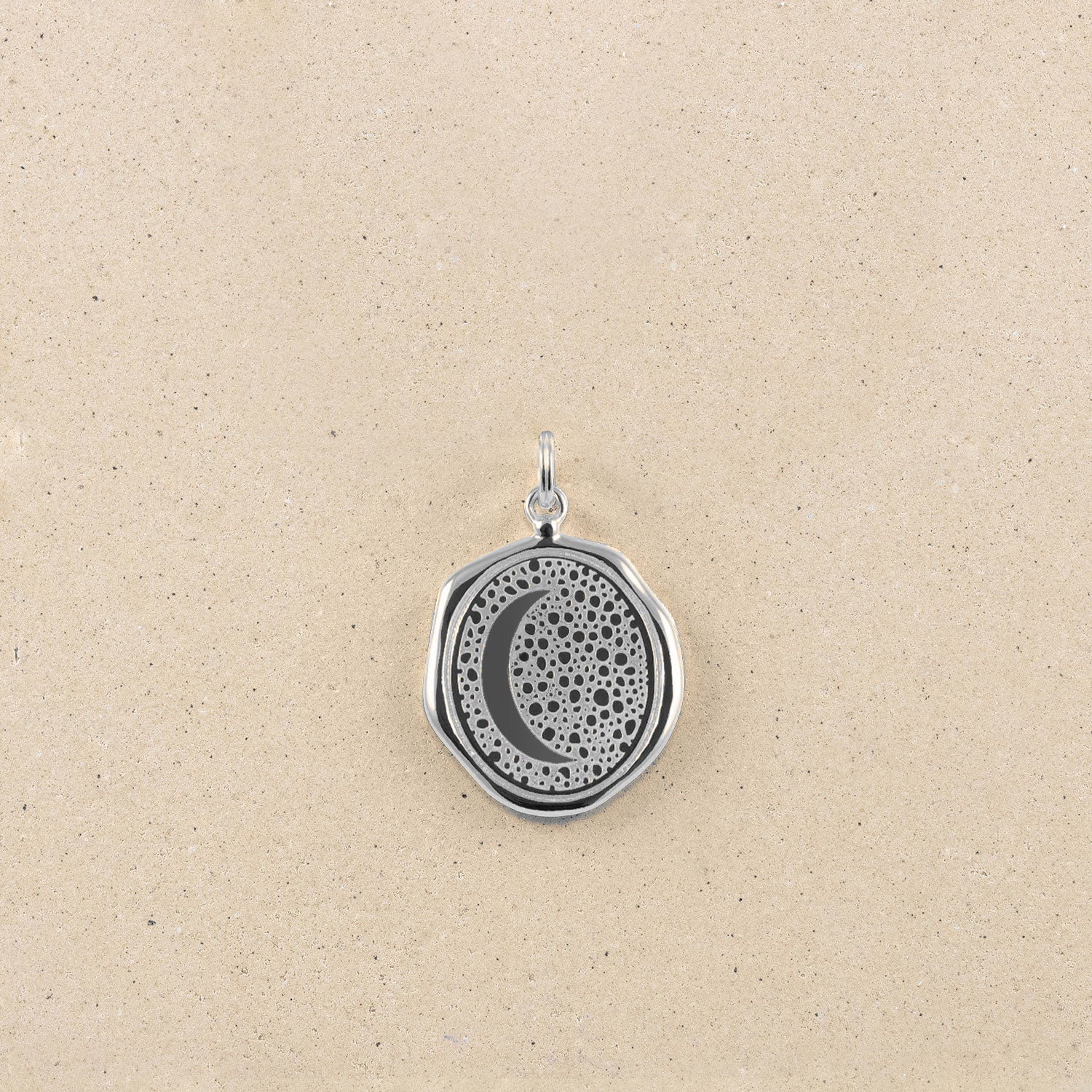 Moon Large Seal Anhänger