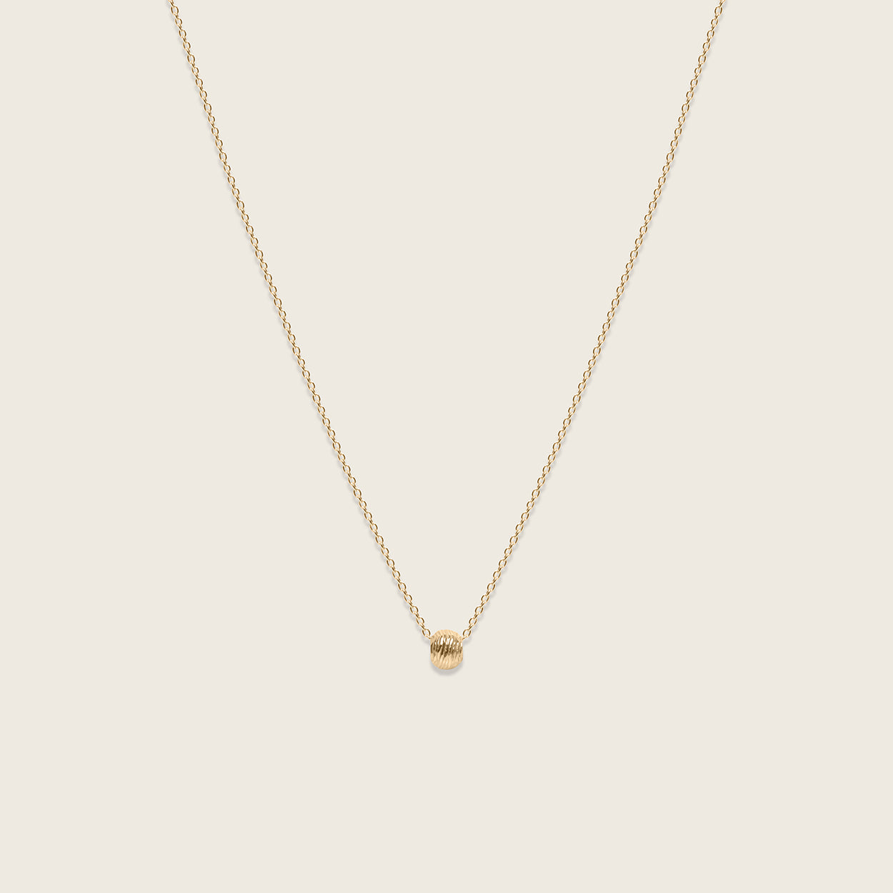 Tousle Sphere mit Ankerkette | 585 Gold