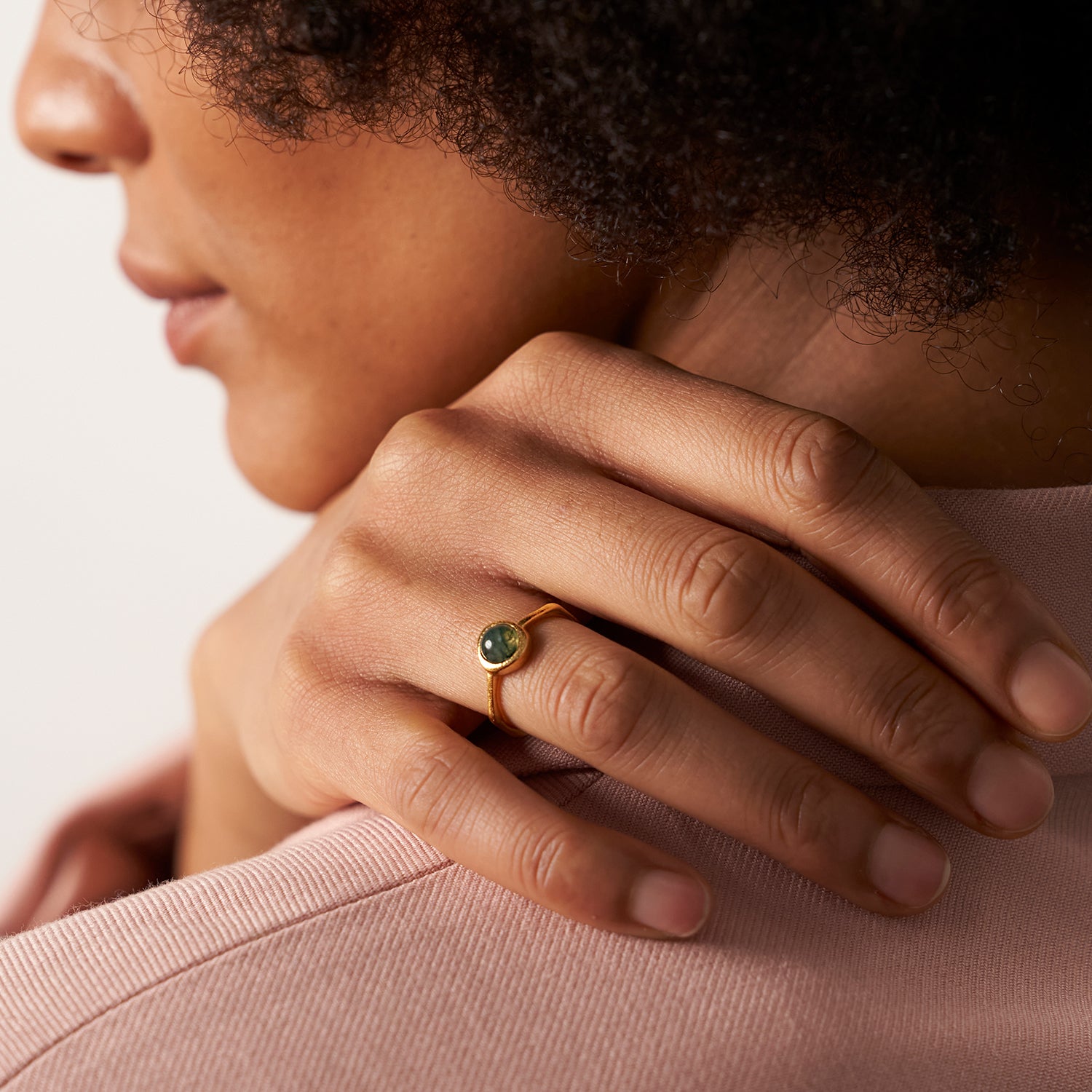 Zodiac Birthstone Ring 24k Gold Vermeil