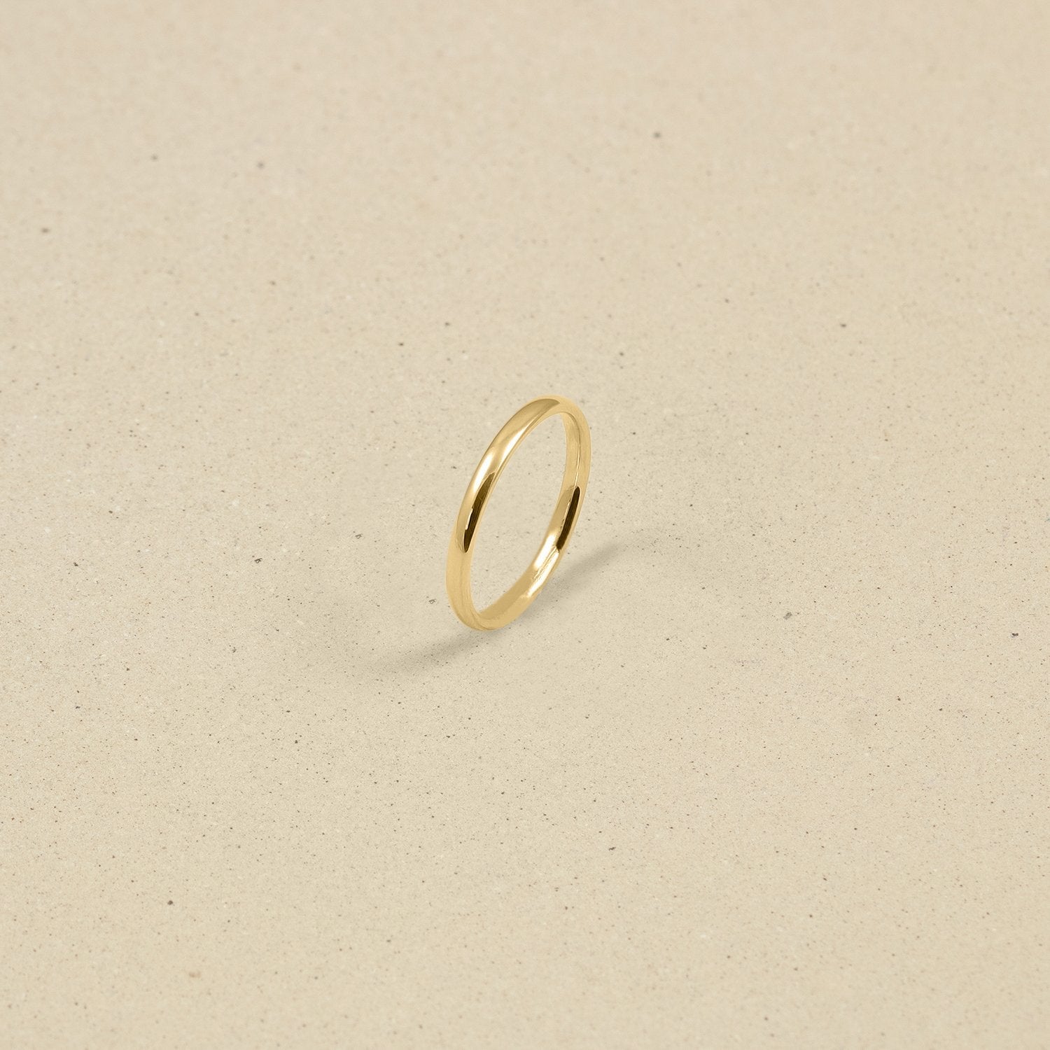 Simple Round Fair Band Jewelry Stilnest 