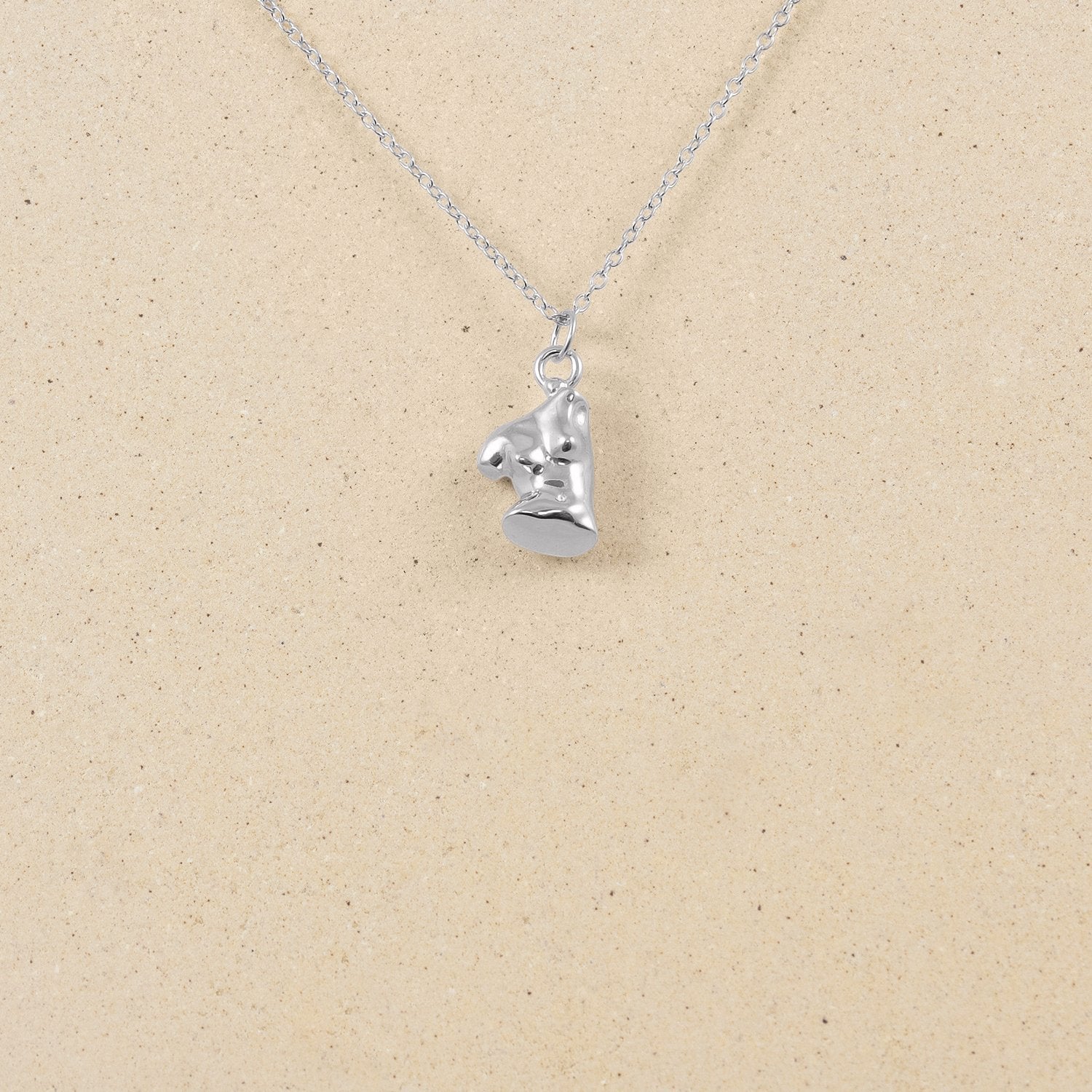 Womanhood Kette Jewelry stilnest Rhodium Plated 925 Silver S (45cm)