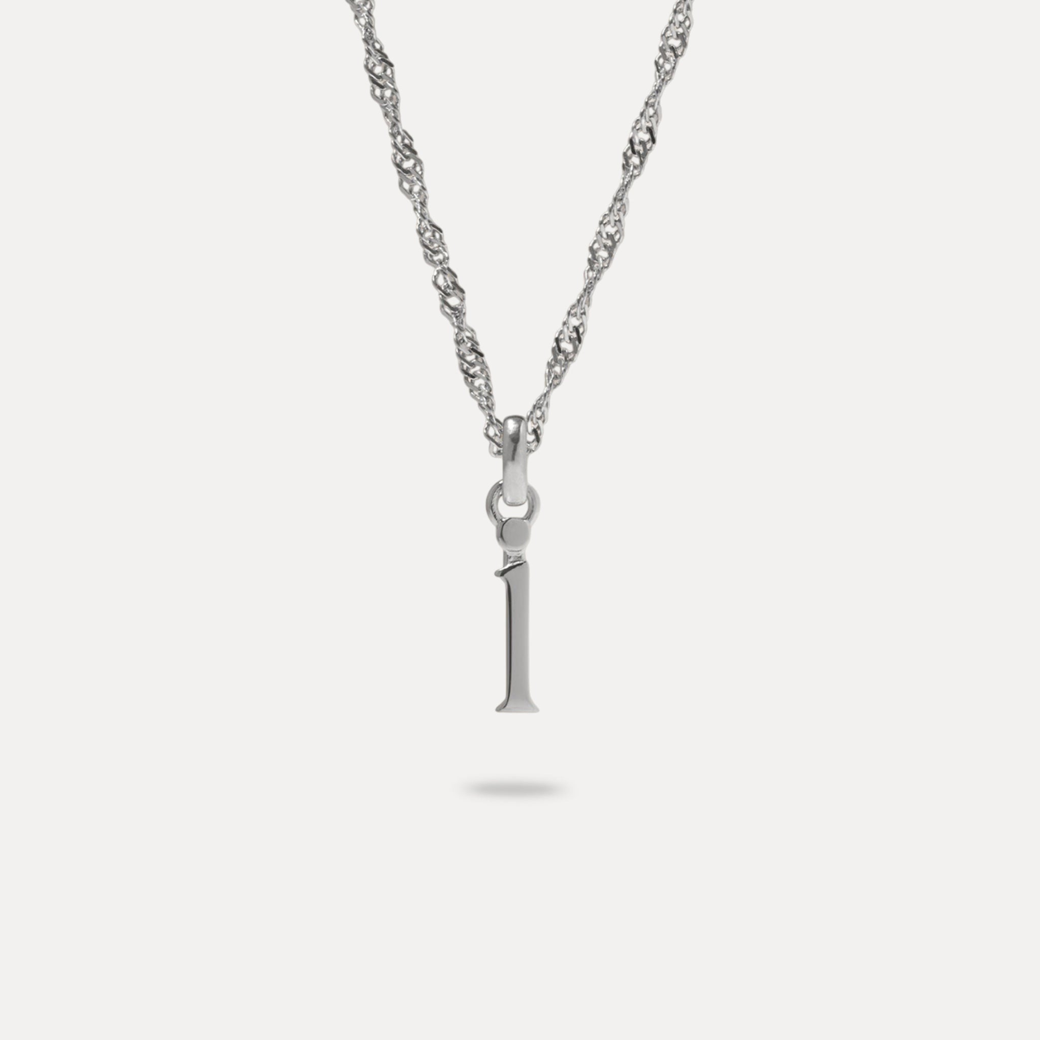 Initial mit Singapore Kette