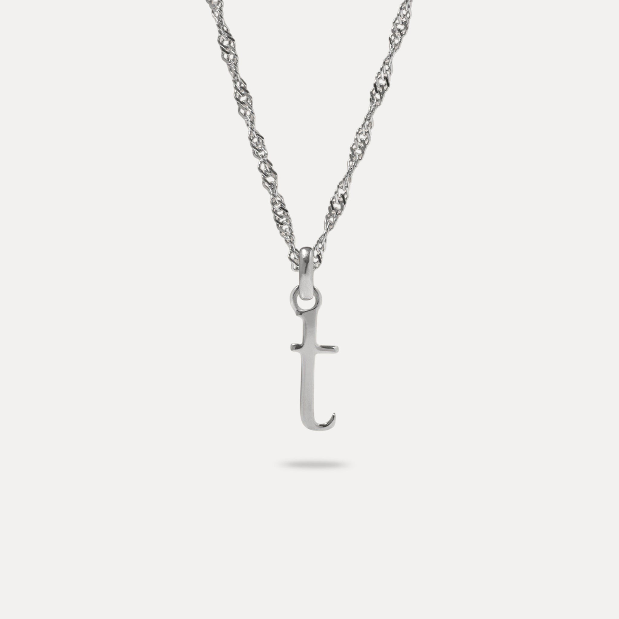 Initial mit Singapore Kette