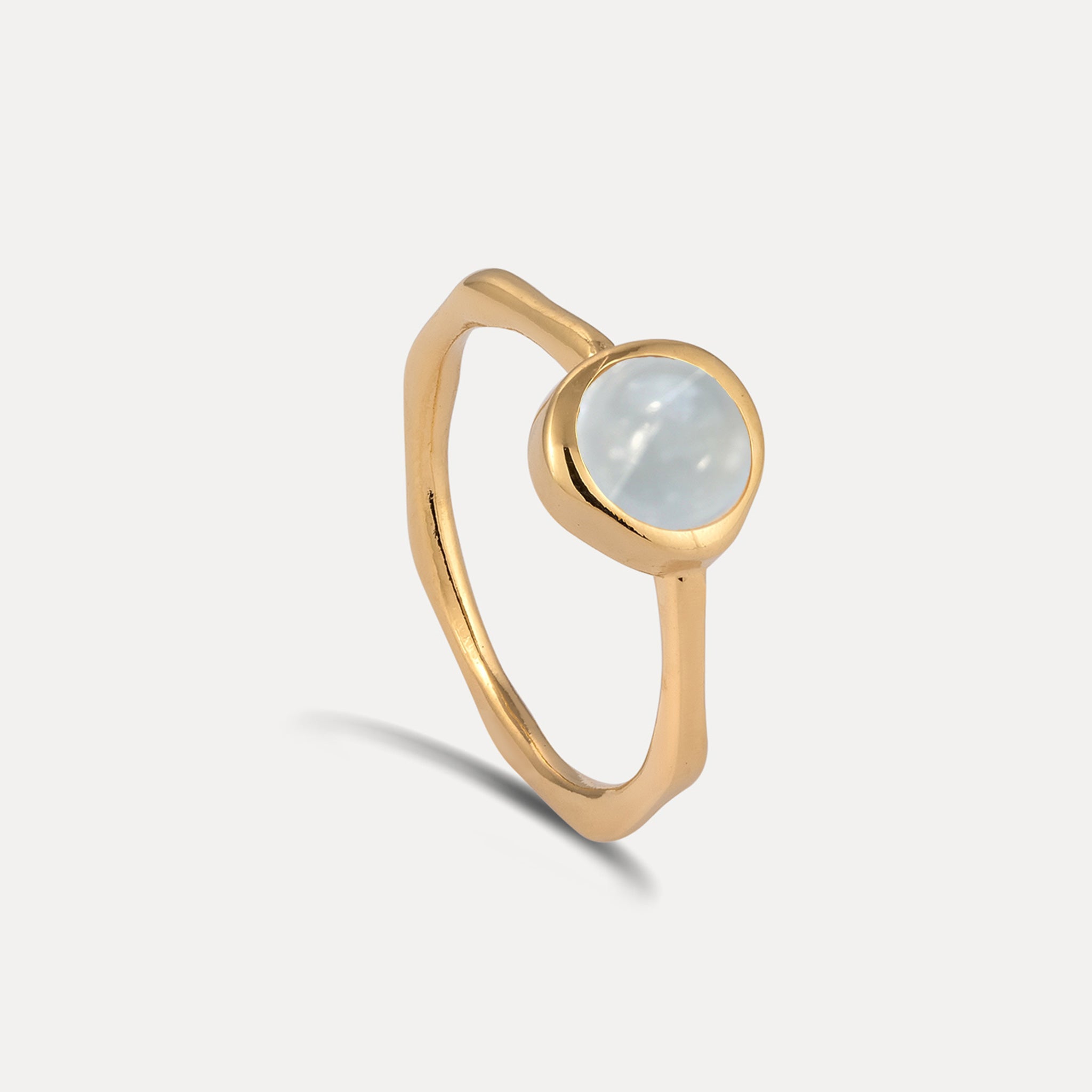 Zodiac Birthstone Ring | 585 Gold - Hochglanz
