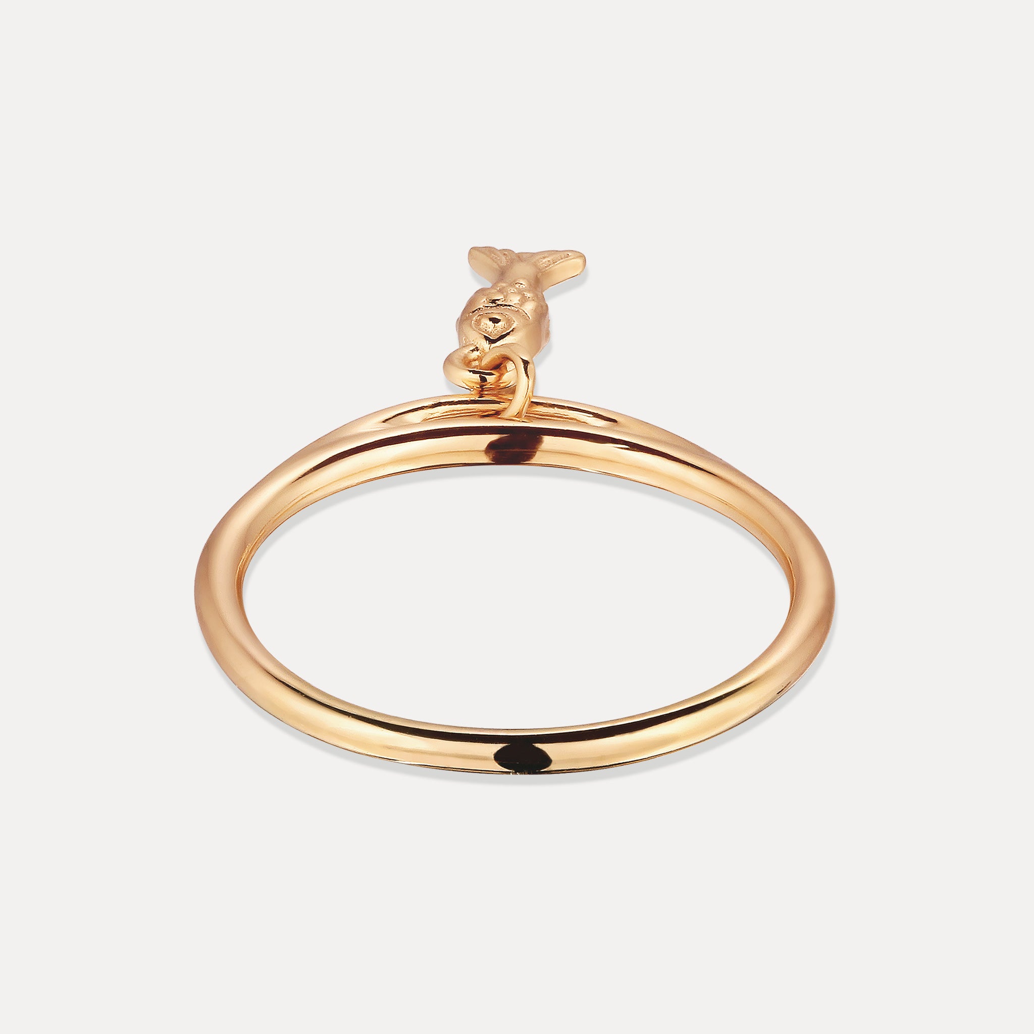 Tiny Fish Ring | 585 Gold