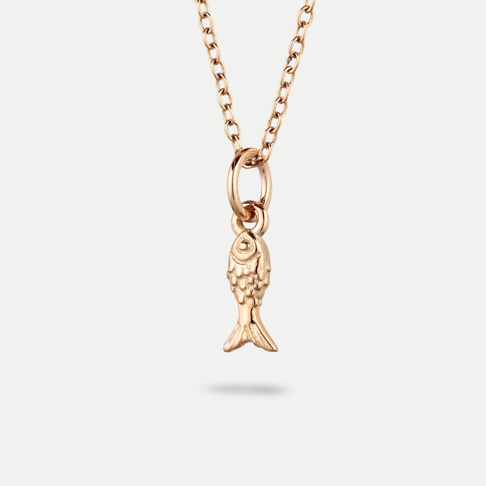 Tiny Fish Anhänger | 585 Gold