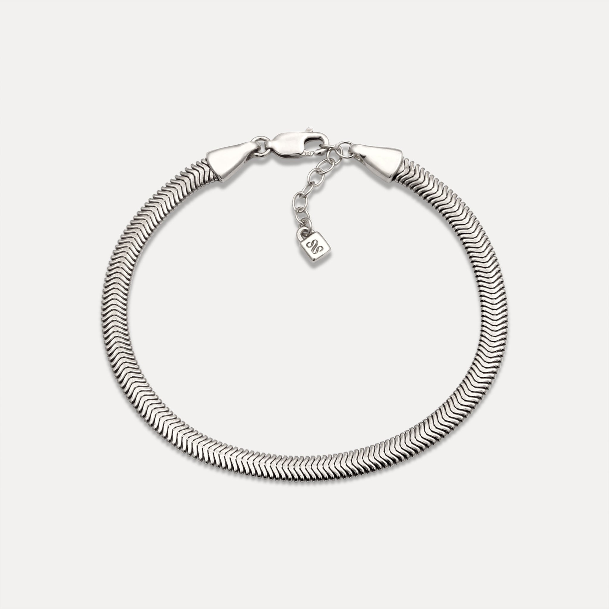 Herringbone Chain Armband