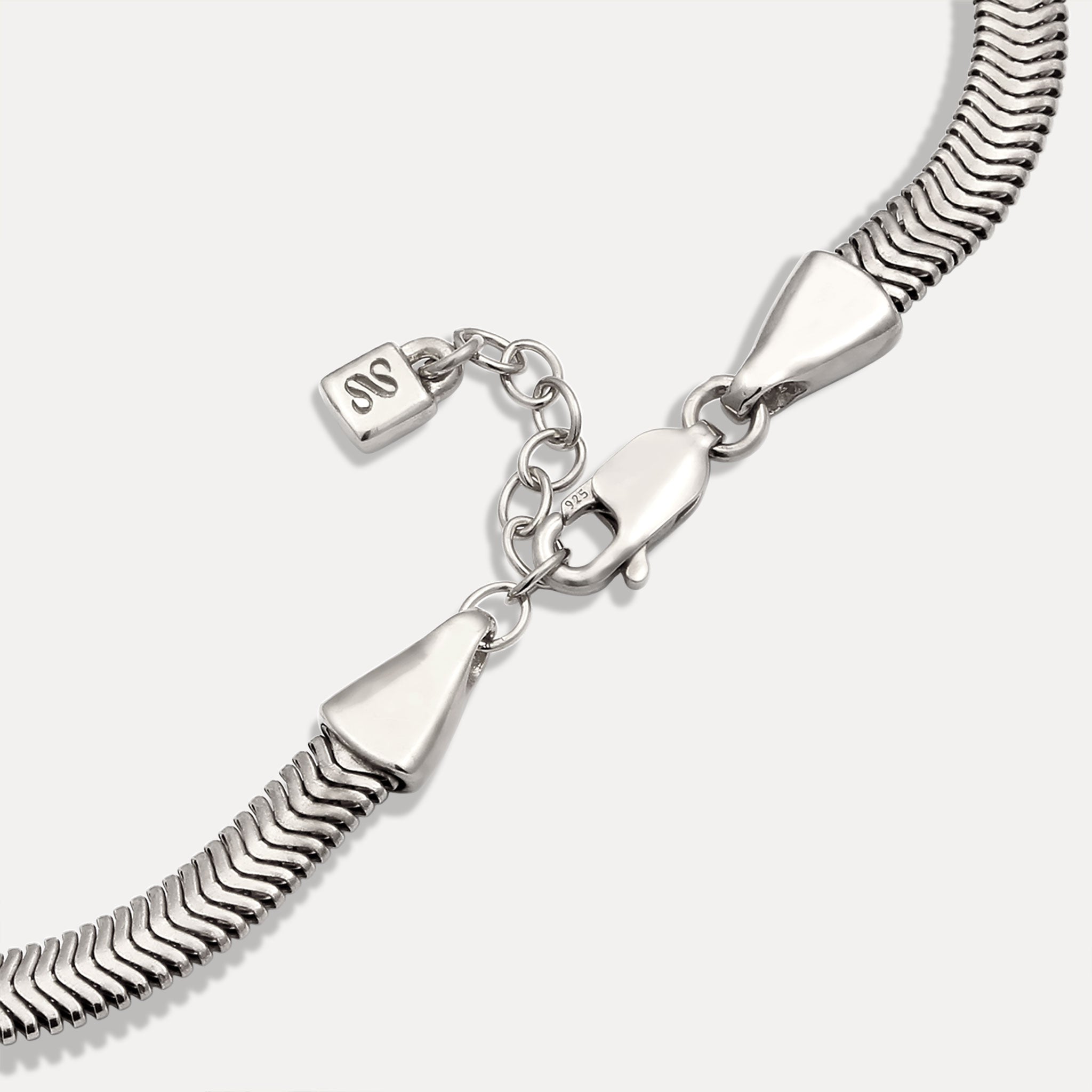 Herringbone Chain Armband