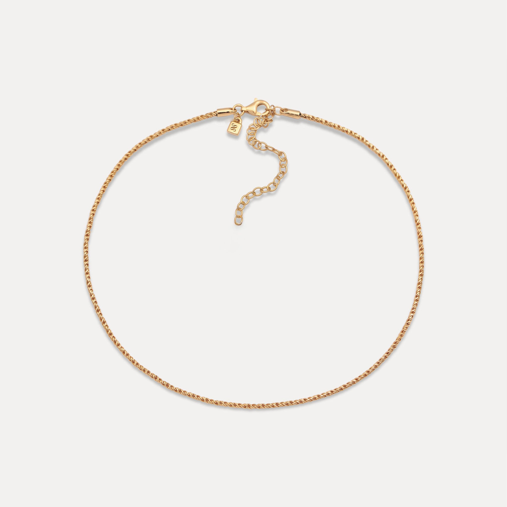 Spiral Chain Choker