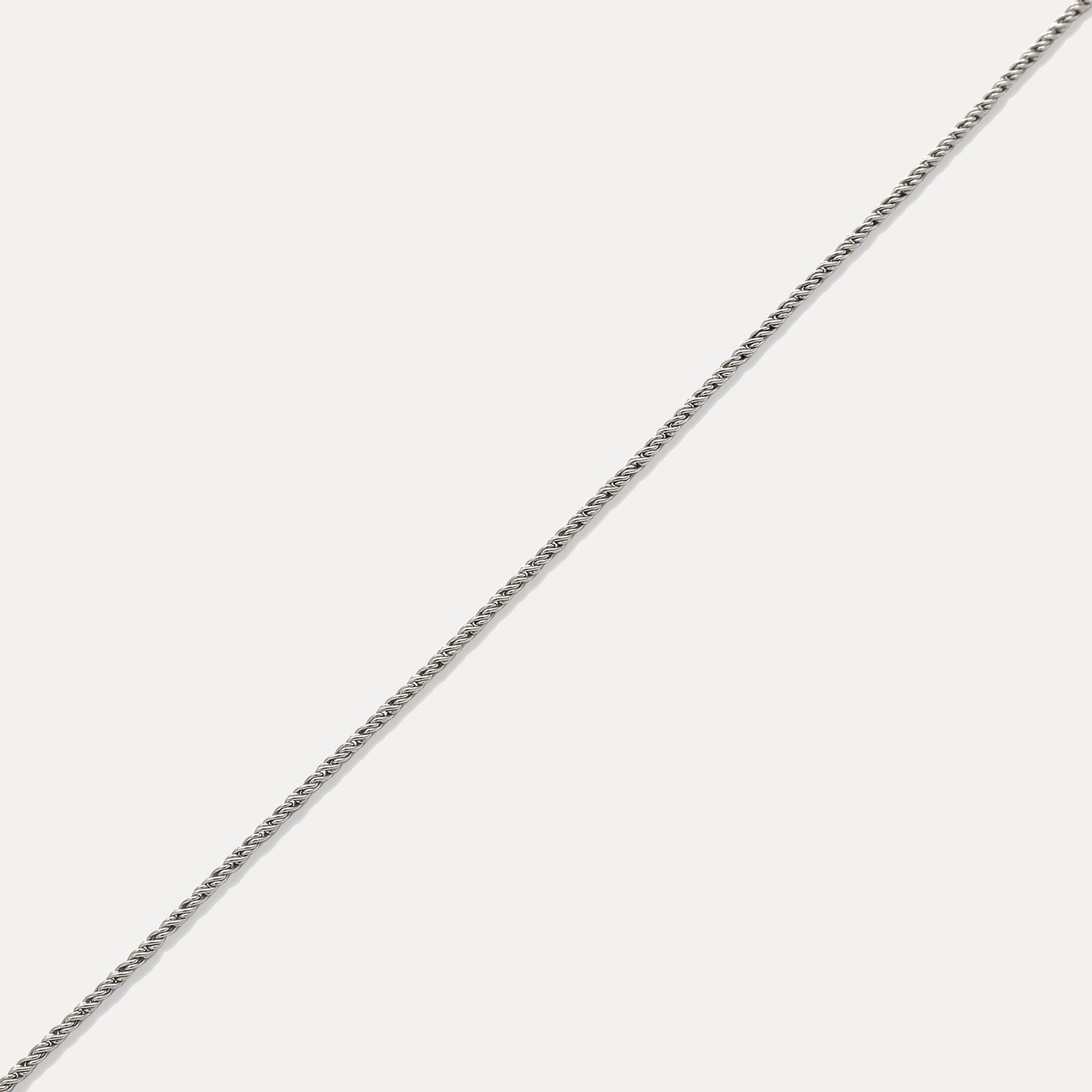 Spiral Dainty Chain Fusskette