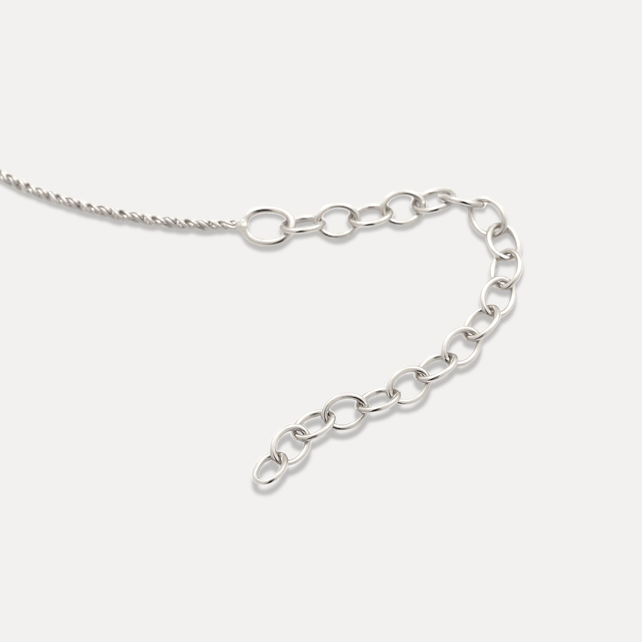 Spiral Dainty Chain Fusskette