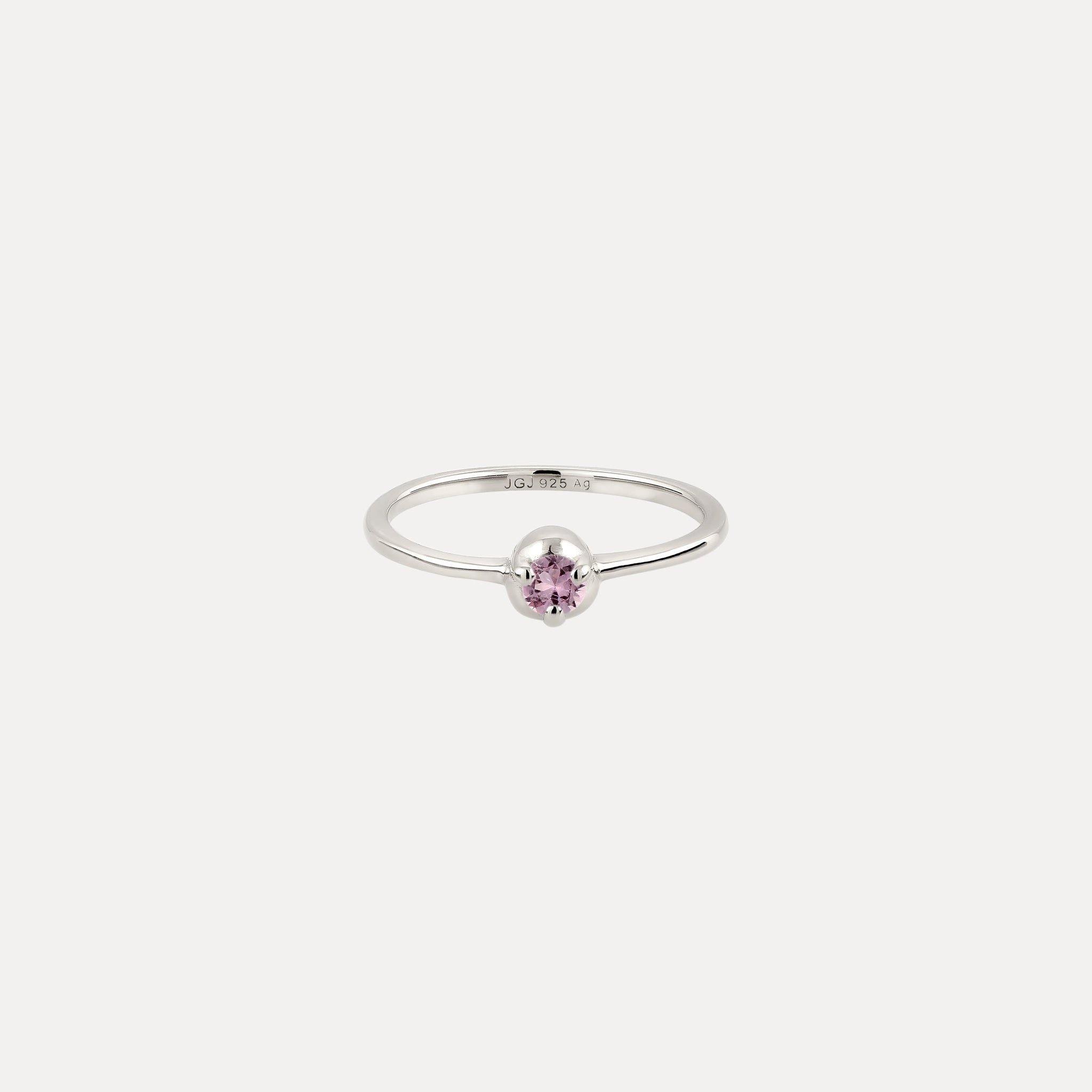 Mini Birthstone Ring 925 Silber