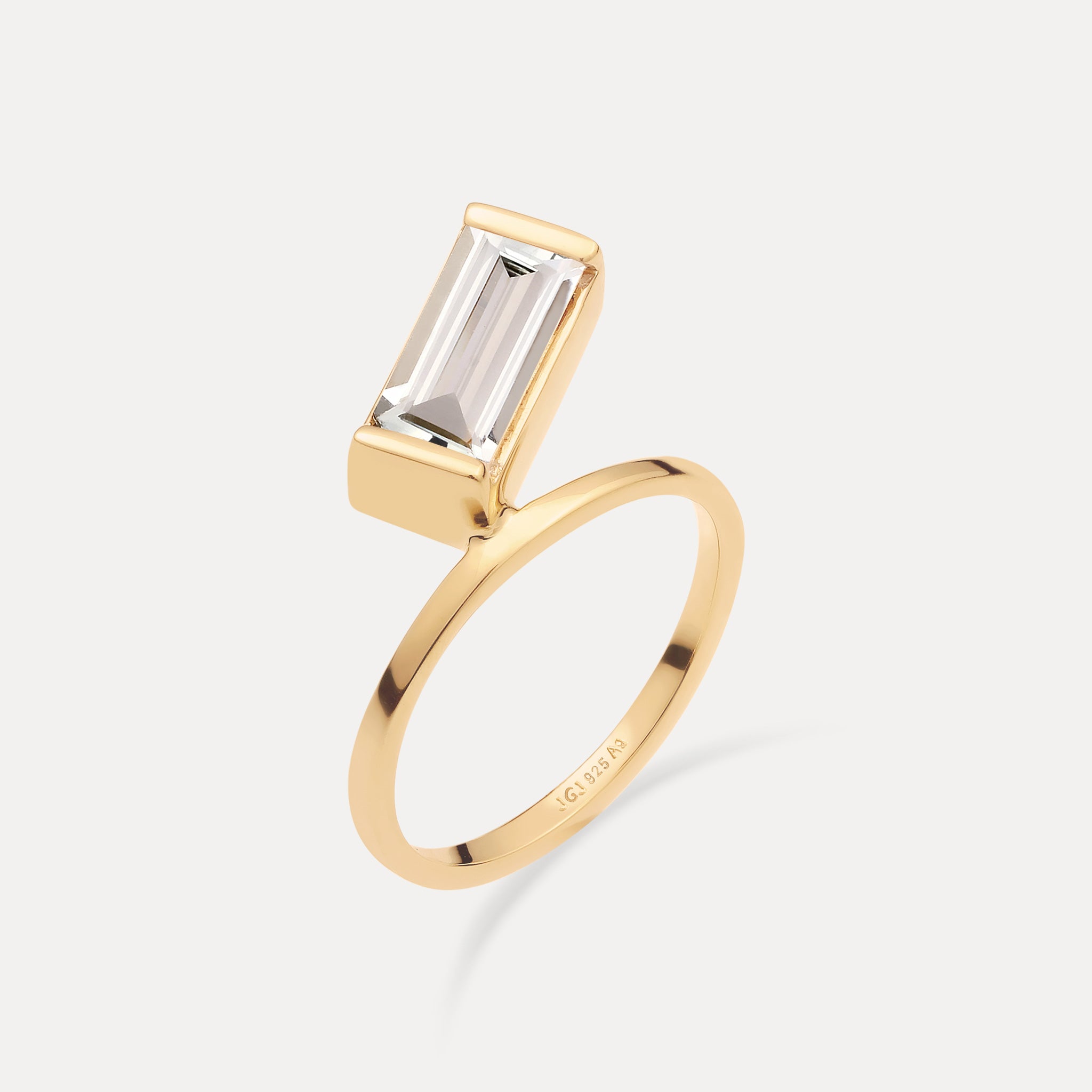 Beryll Balance Baguette Ring