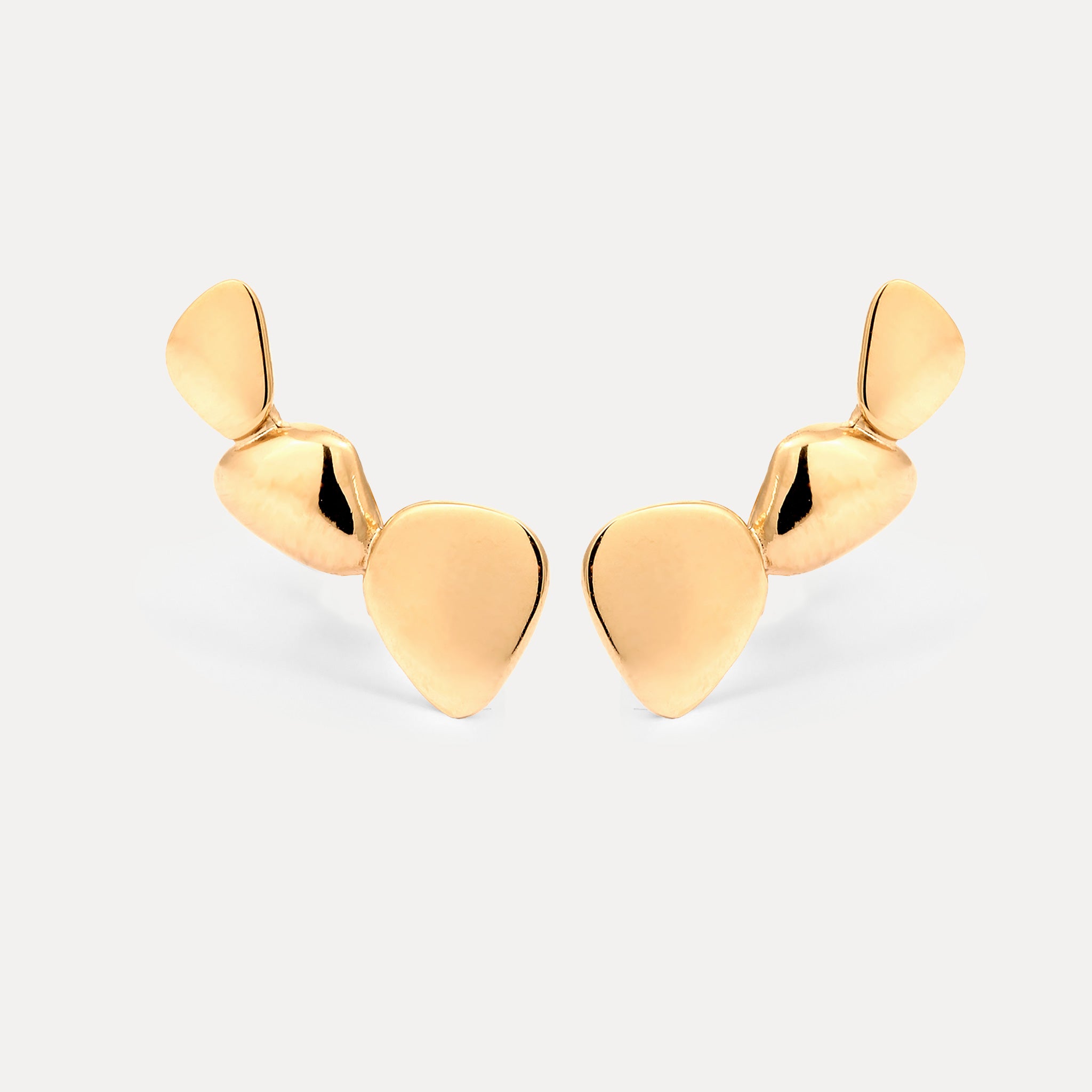 Canyon Ear Climbers Ohrringe | 585 Gold