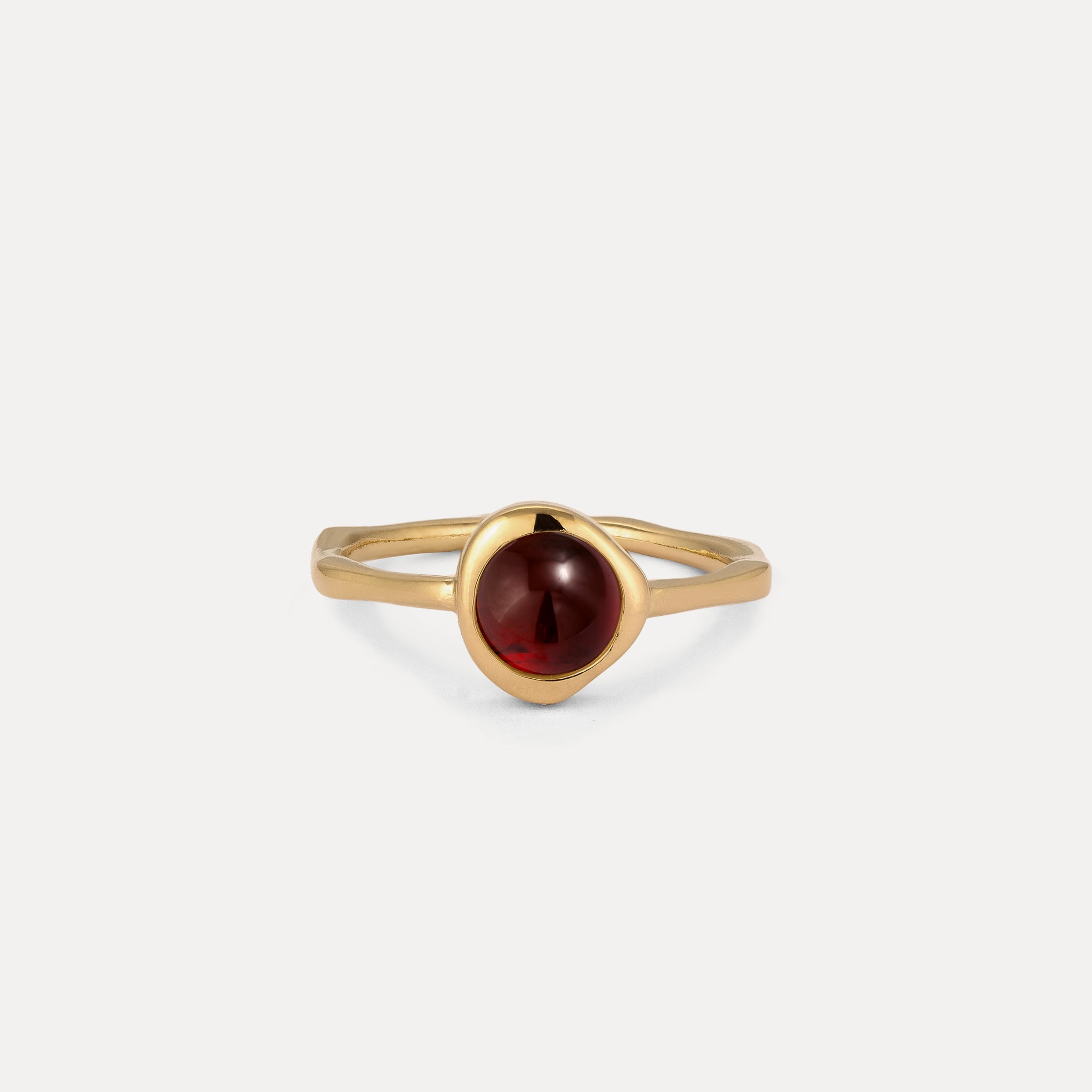 Zodiac Birthstone Ring 24k Gold Vermeil - Hochglanz