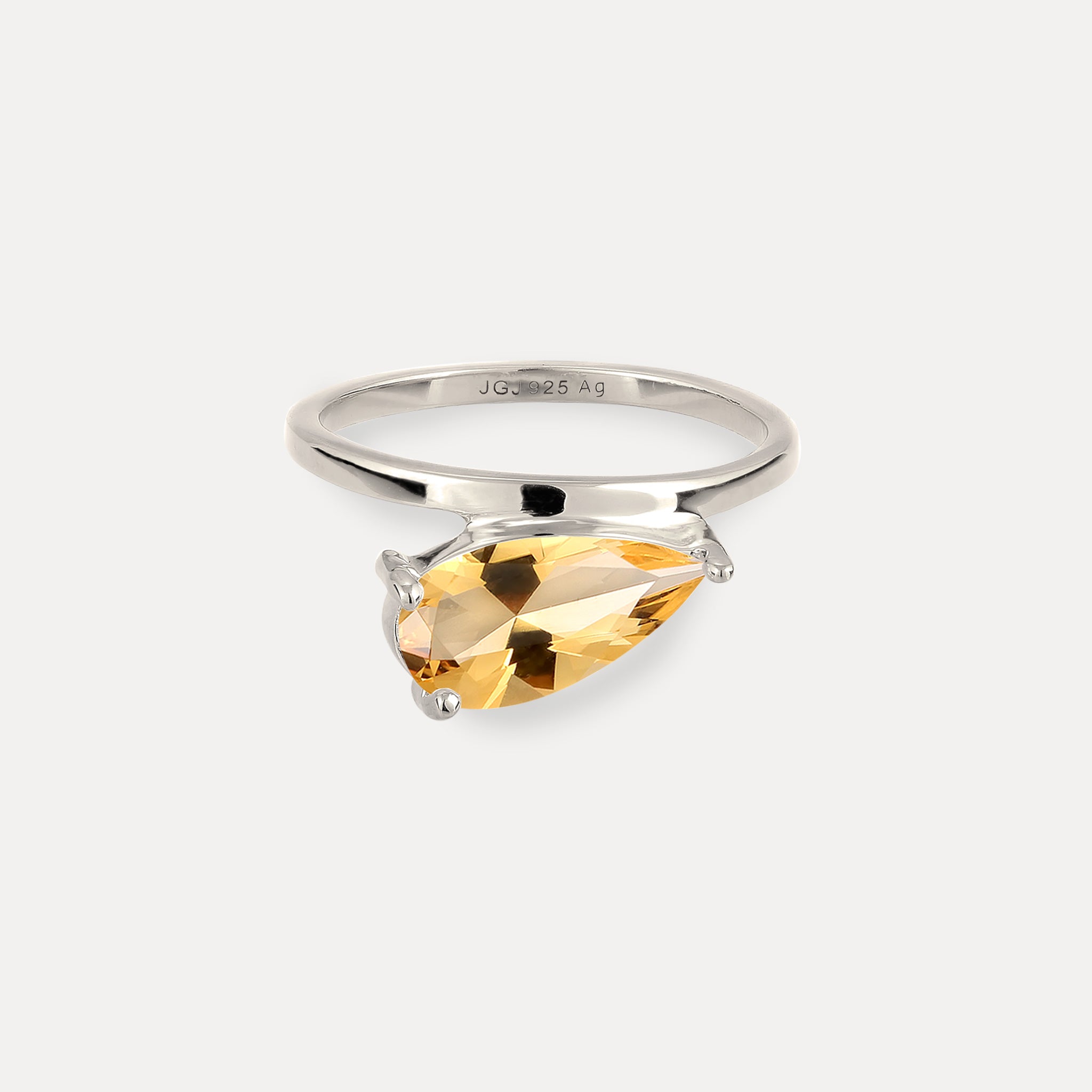 Citrin Balance Drop Ring