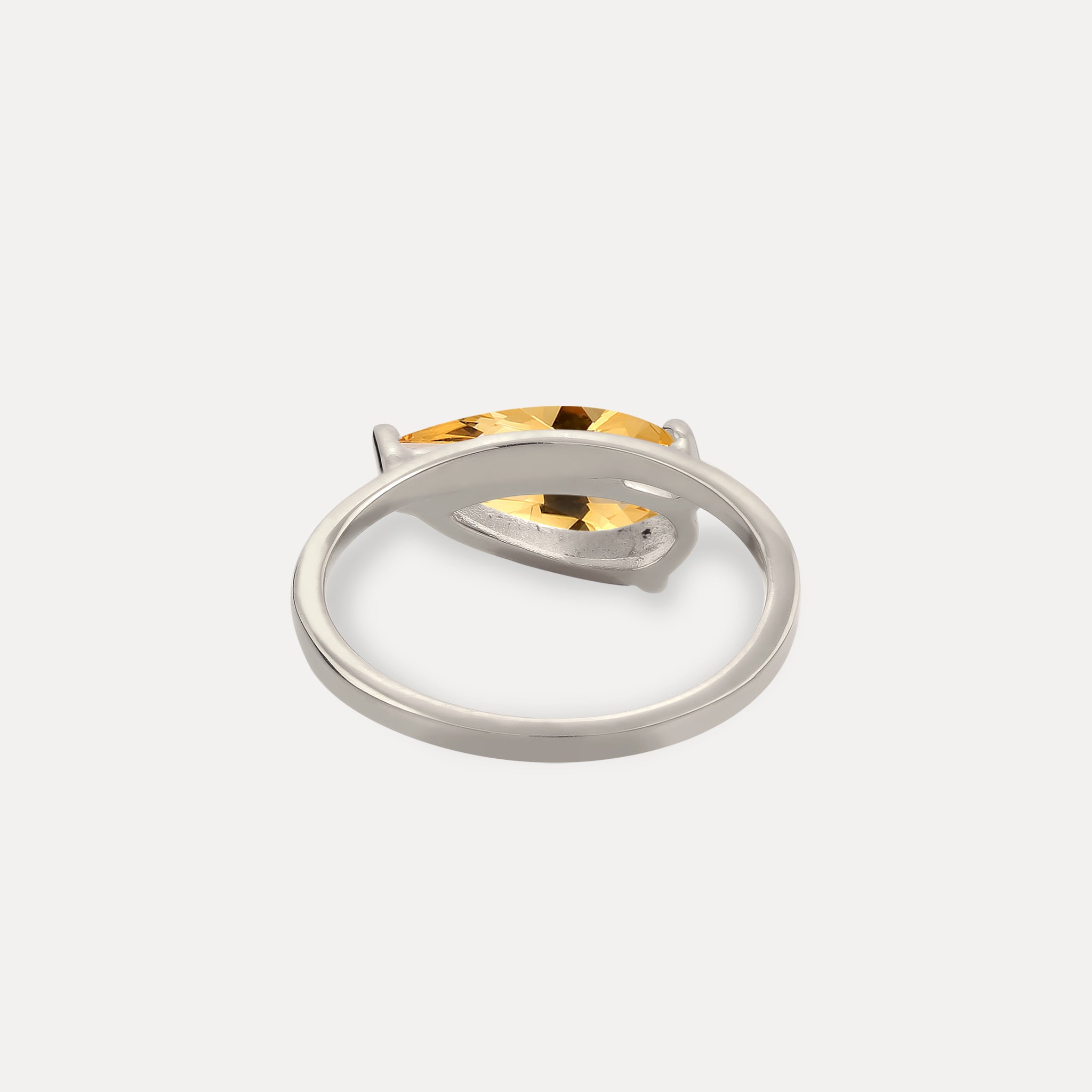 Citrin Balance Drop Ring