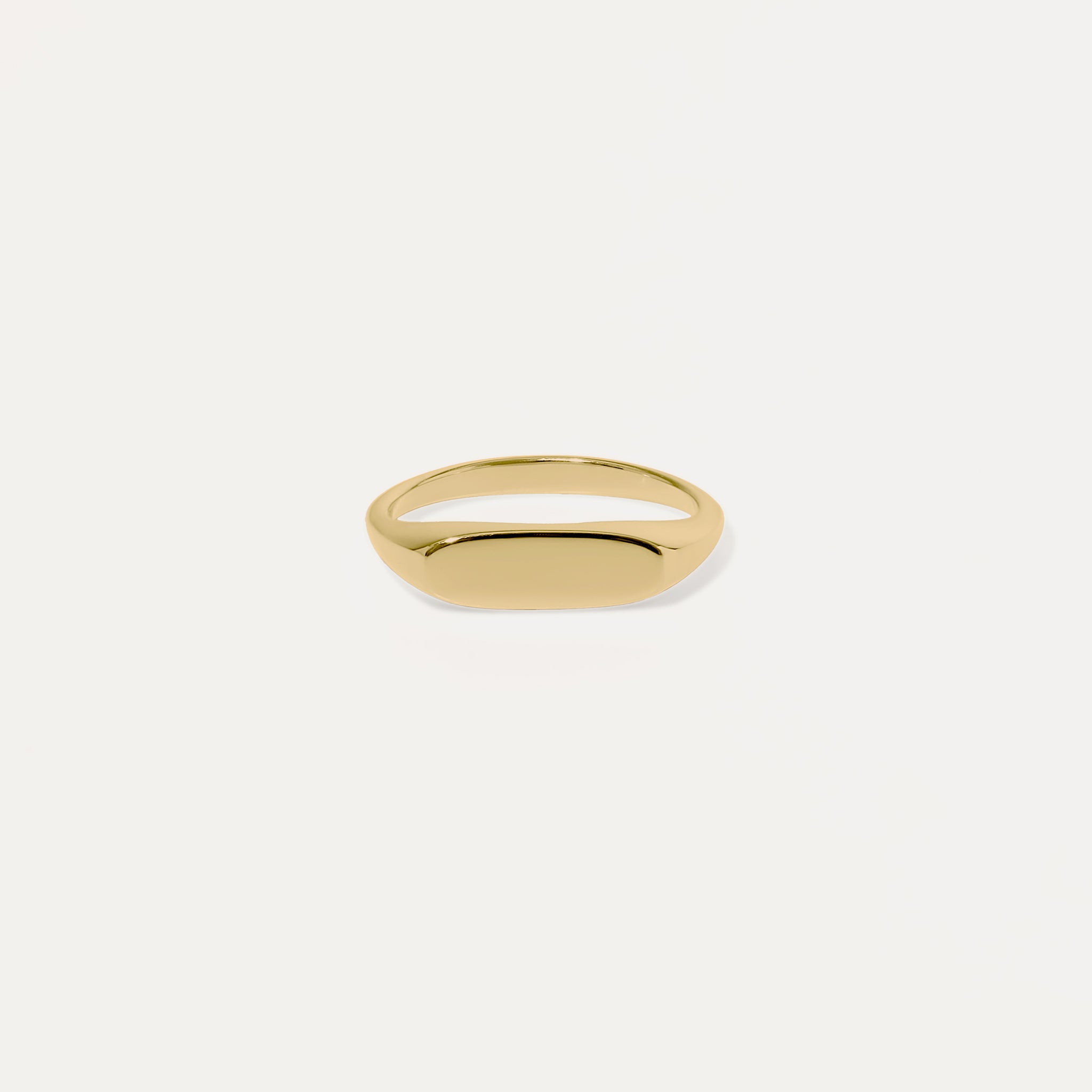 Flat-Top Ring | 585 Gold