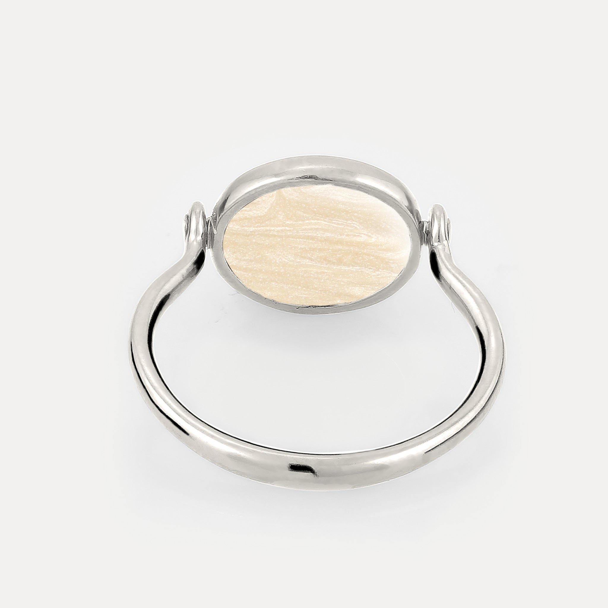 Supernova Engravable Flip Enamel Ring