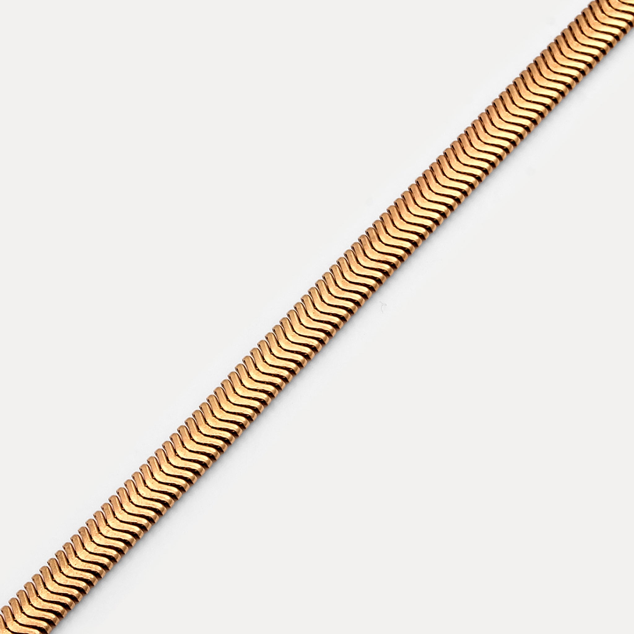 Herringbone Chain Choker