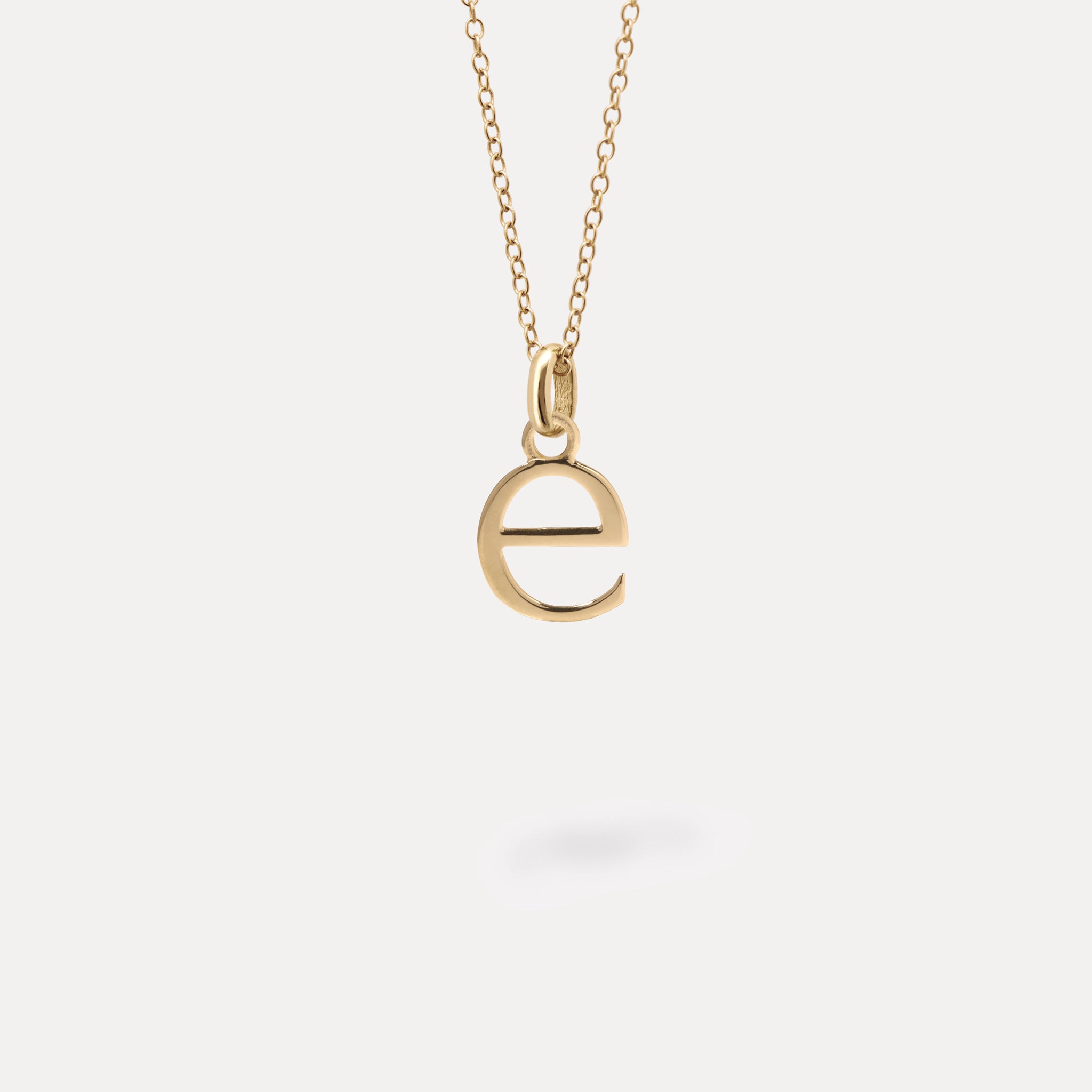 Initial mit Ankerkette | 585 Gold