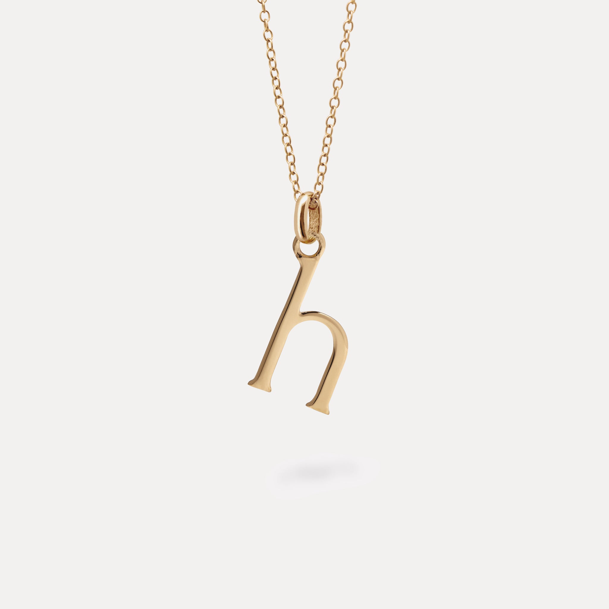 Initial mit Ankerkette | 585 Gold