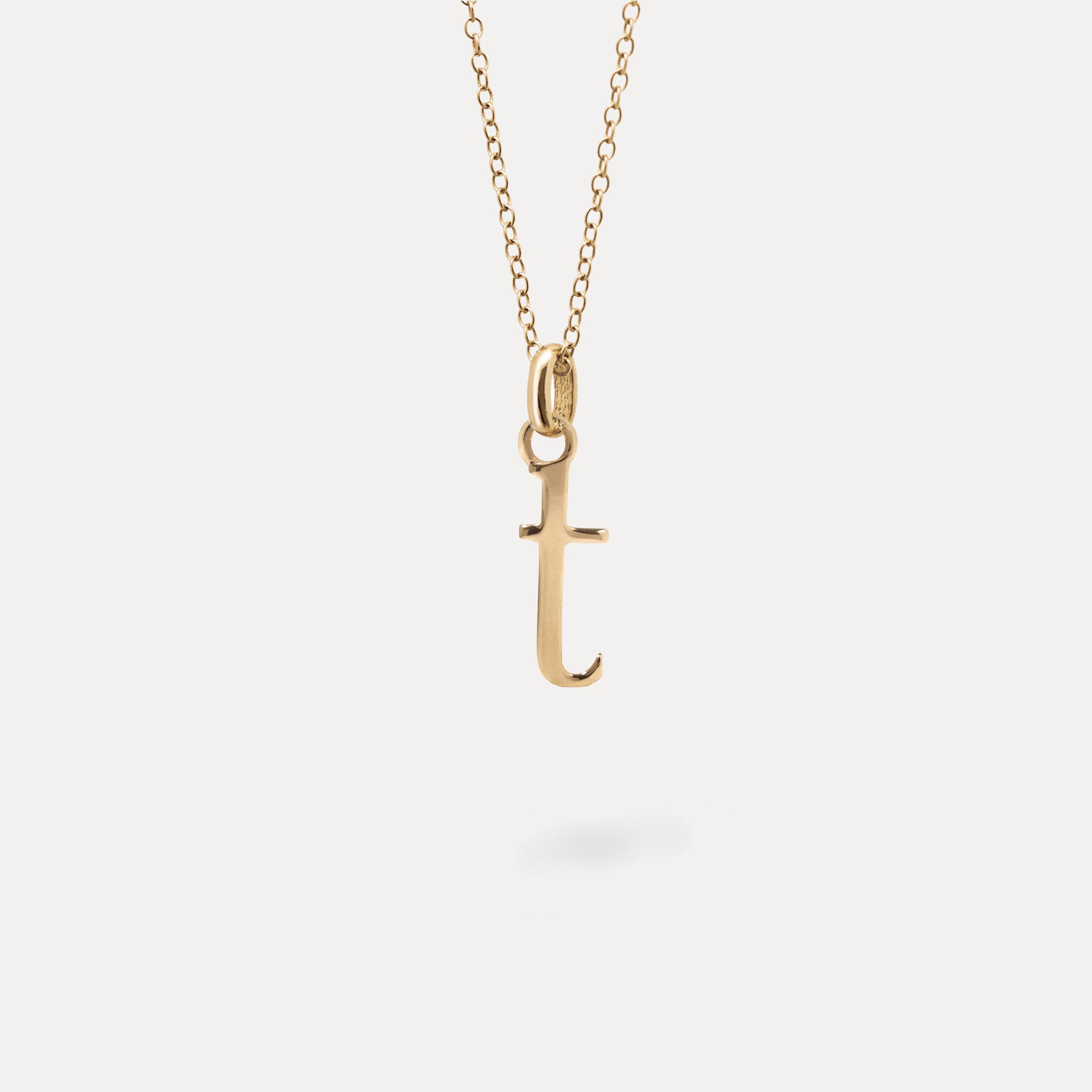 Initial mit Ankerkette | 585 Gold