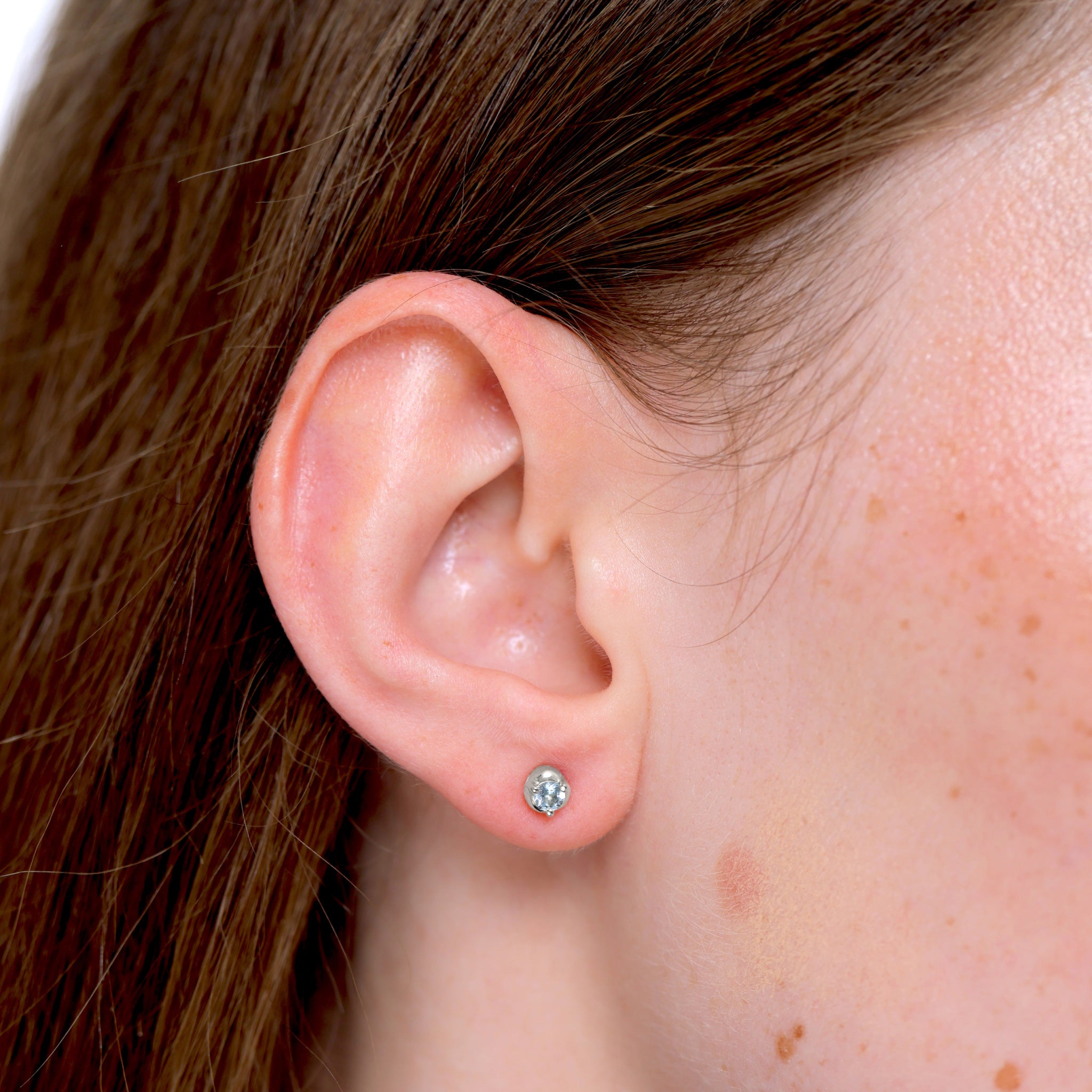 Mini Birthstone Ohrstecker Ohrringe