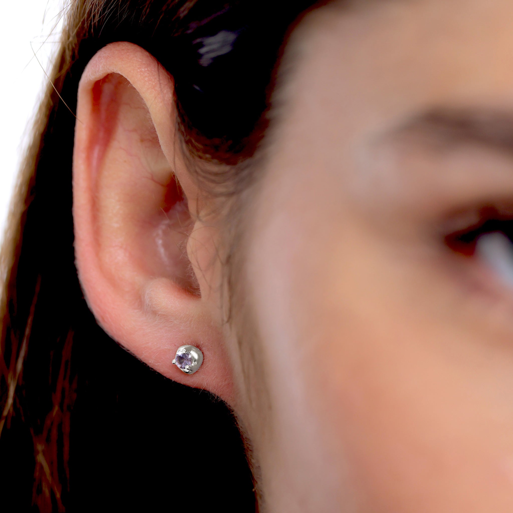 Mini Birthstone Ohrstecker Ohrringe