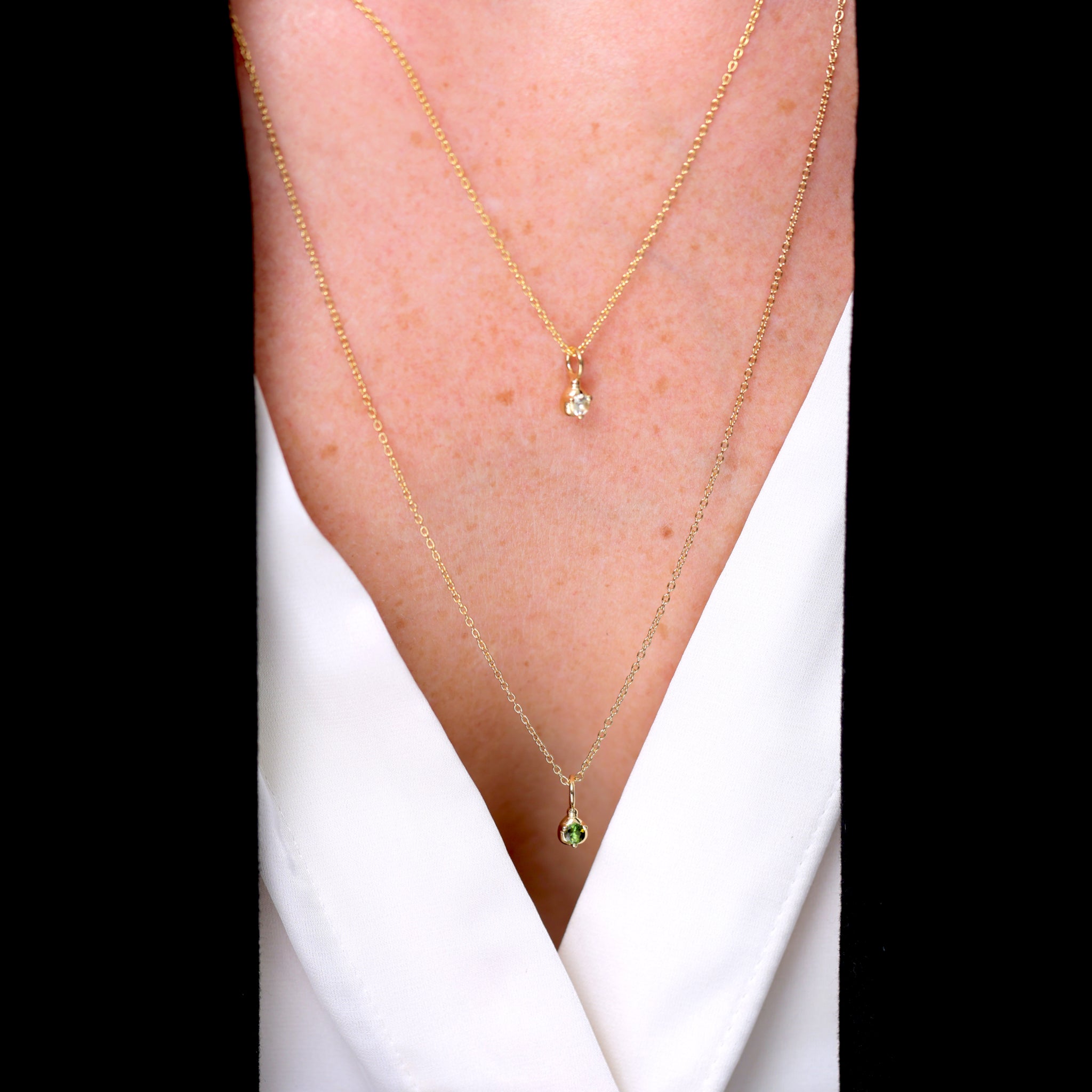 Mini Birthstone Anhänger