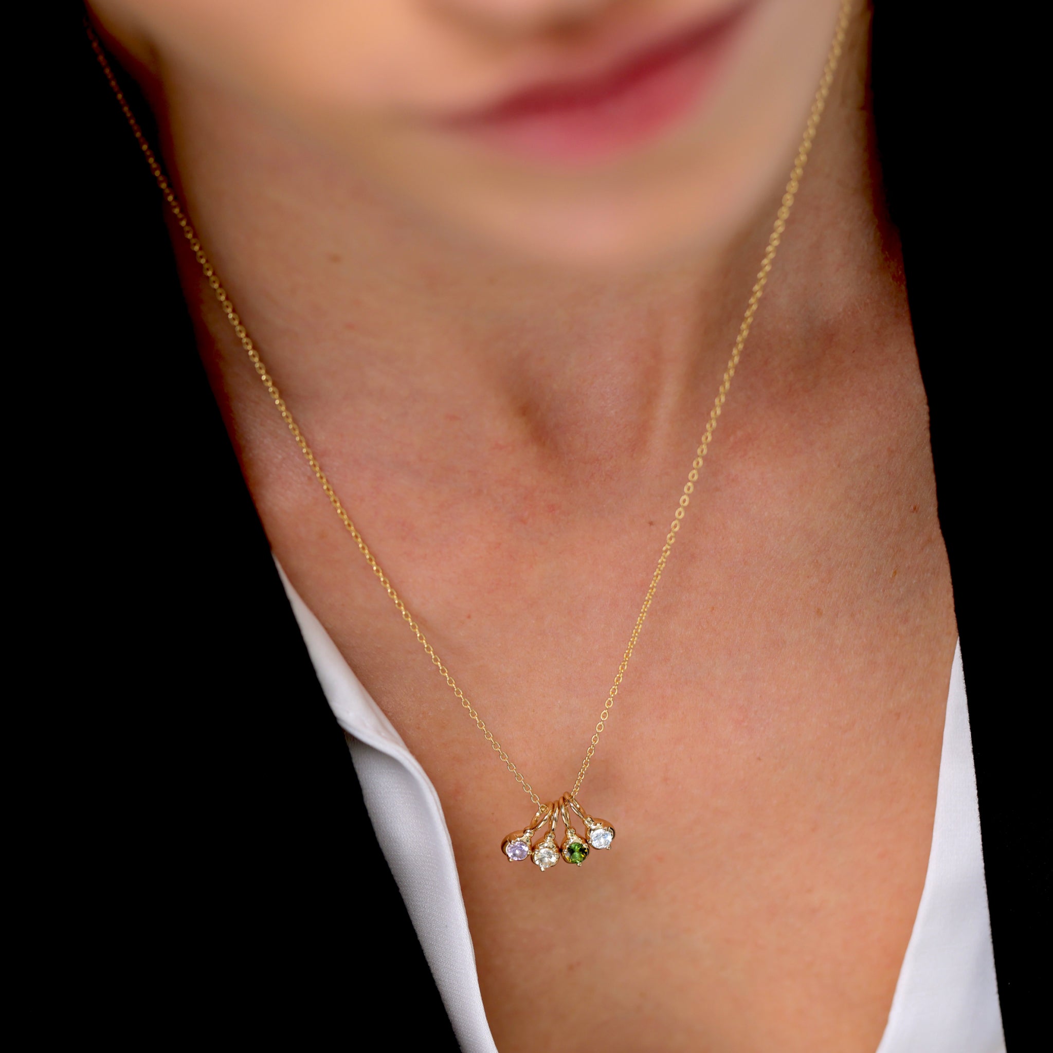 Mini Birthstone Anhänger