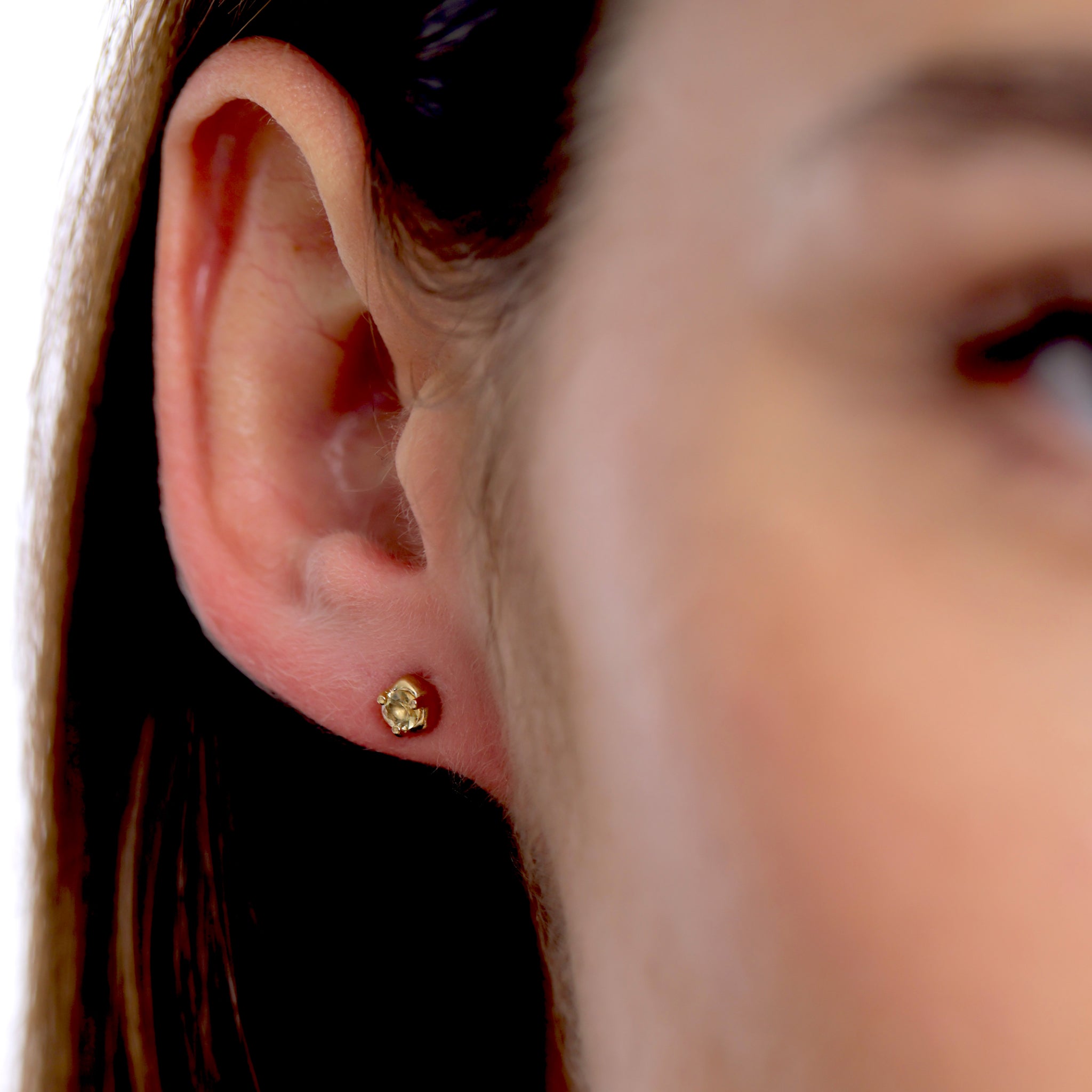 Mini Birthstone Ohrstecker Ohrringe