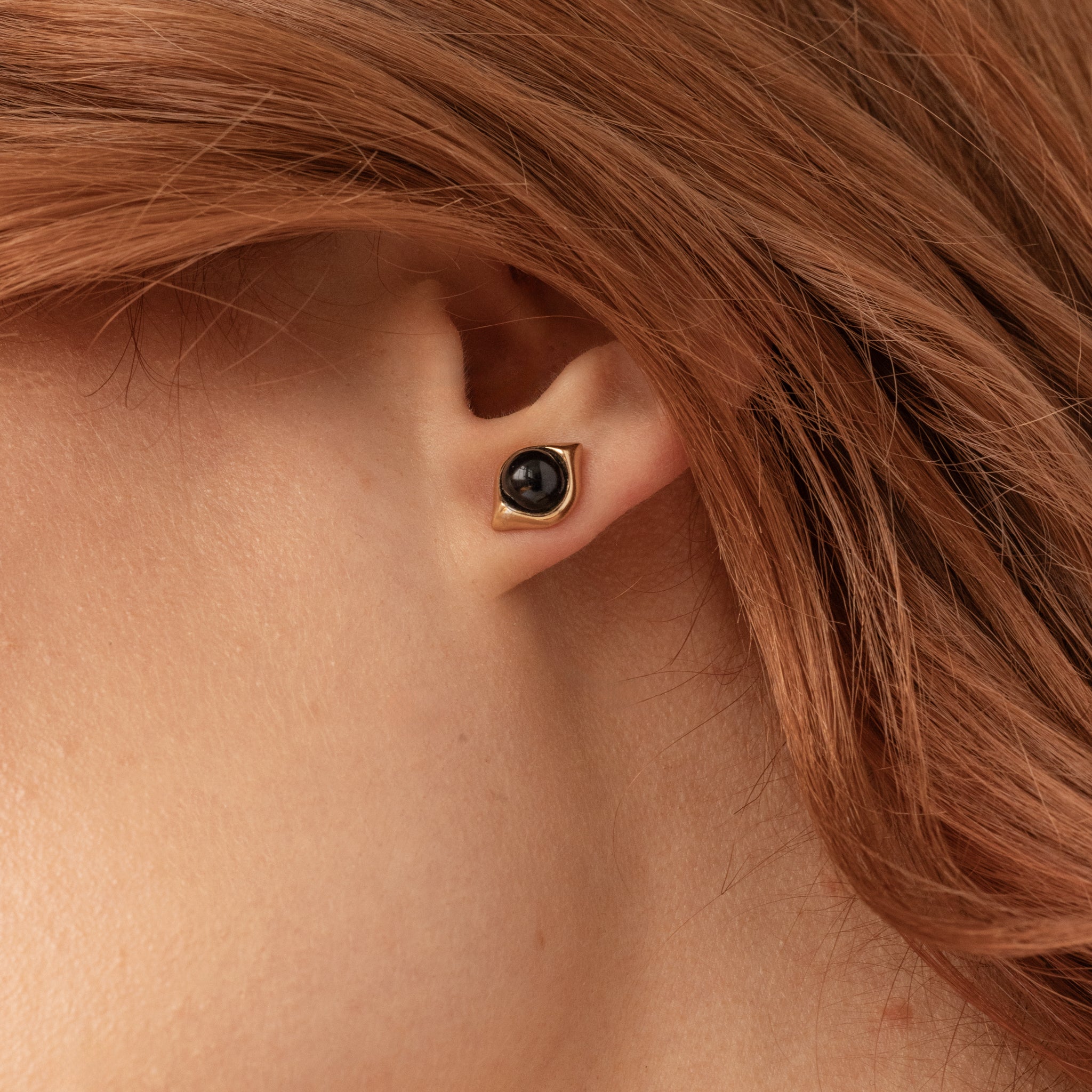 Onyx Eden Pea Ohrstecker Ohrringe