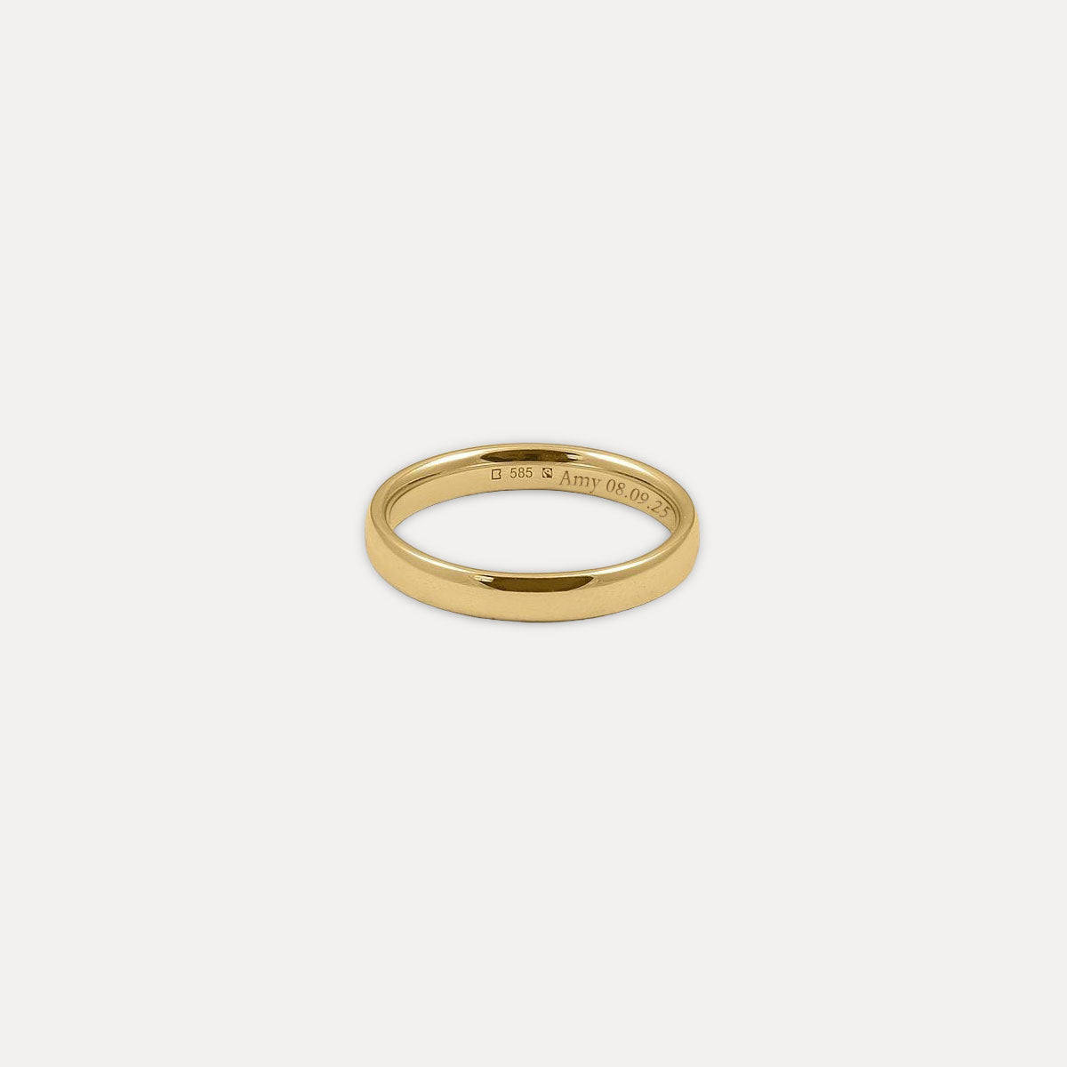 Round Fair Band | 585 Gold