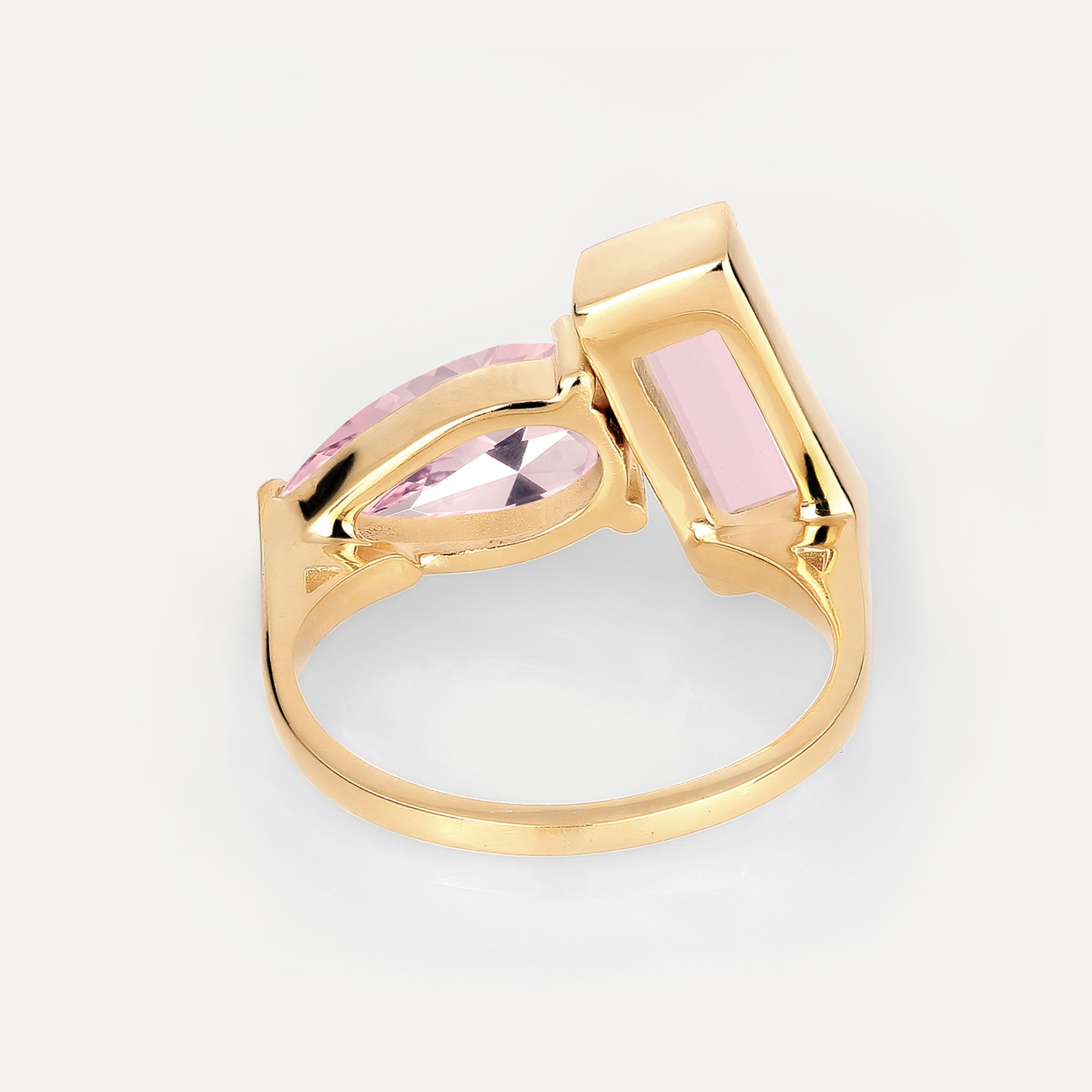 Rosenquarz Balance Ring