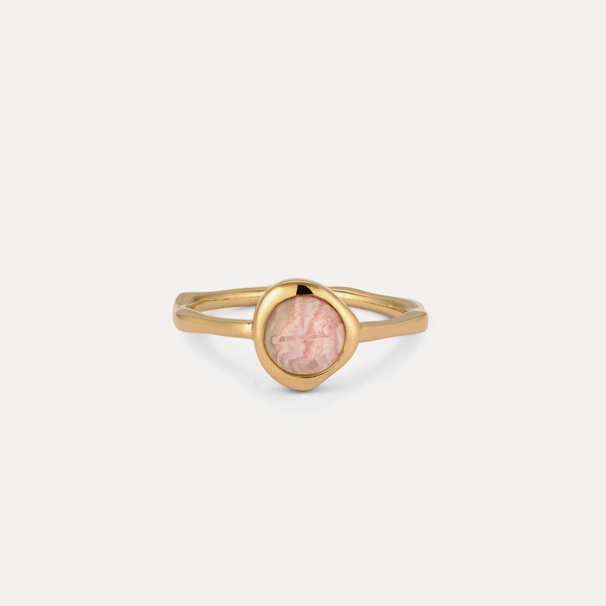Zodiac Birthstone Ring 24k Gold Vermeil - Hochglanz