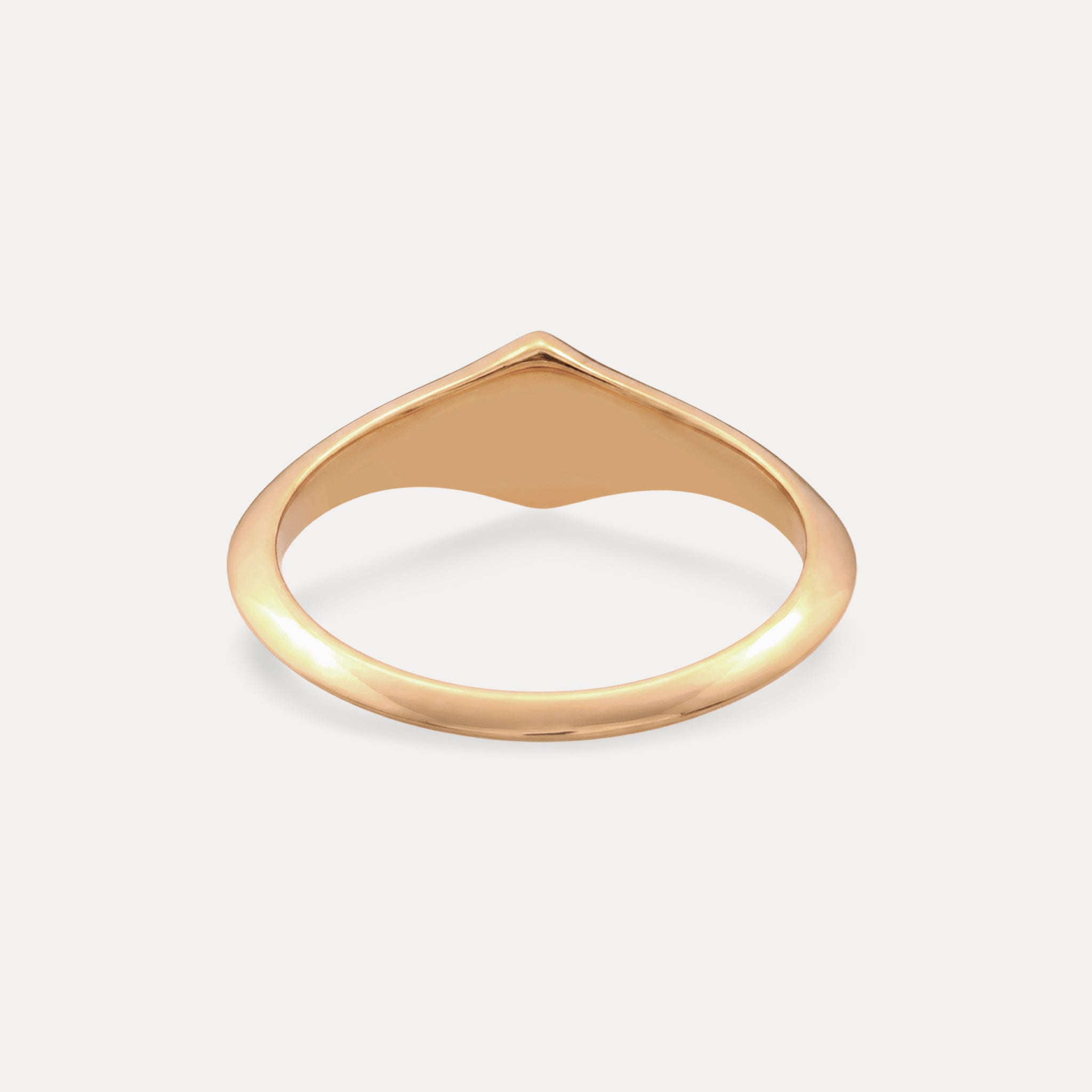Weißer Saphir Supernova Pavé Ring | 585 Gold