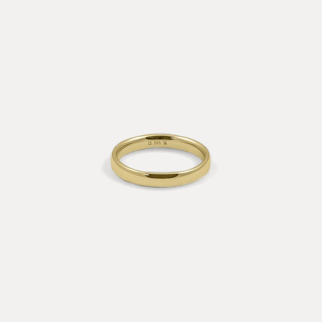 Round Fair Band | 585 Gold