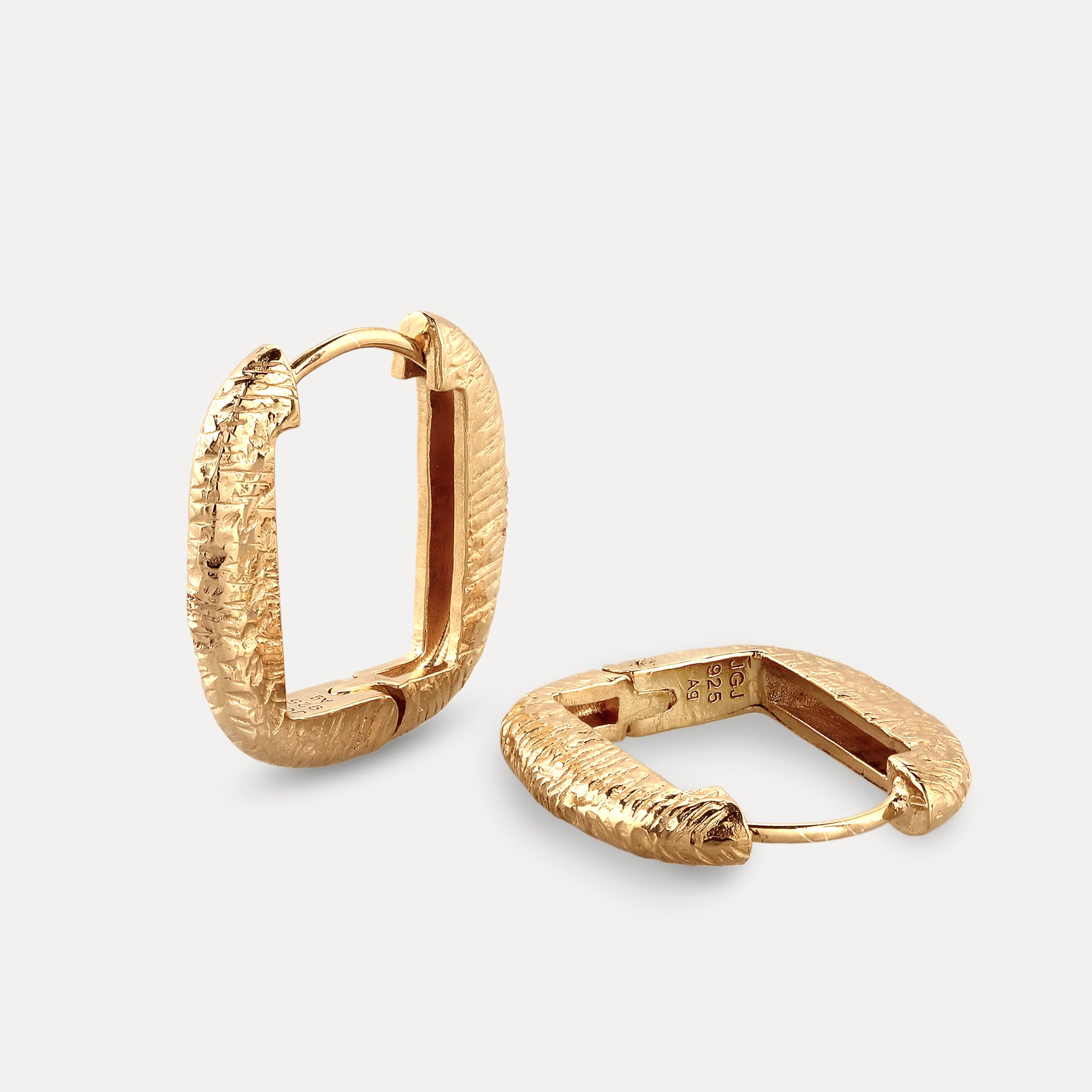 Contour Creolen Ohrringe - Antique